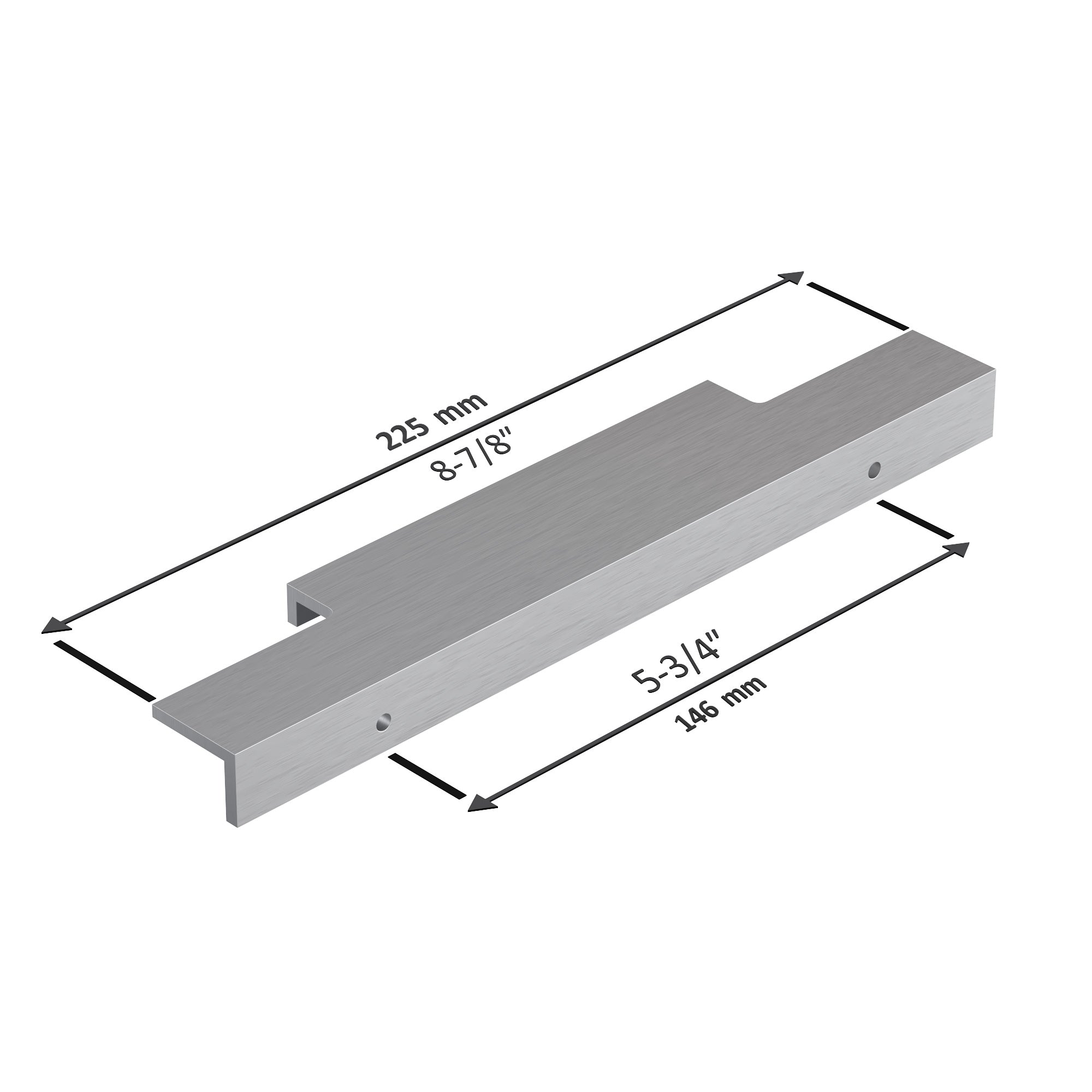 Aluminum Cabinet Pulls 3063 009