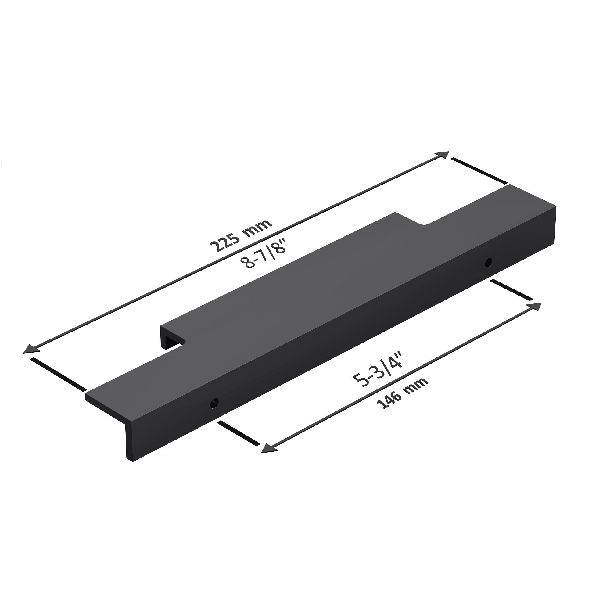 Aluminum Cabinet Pulls 3063 009