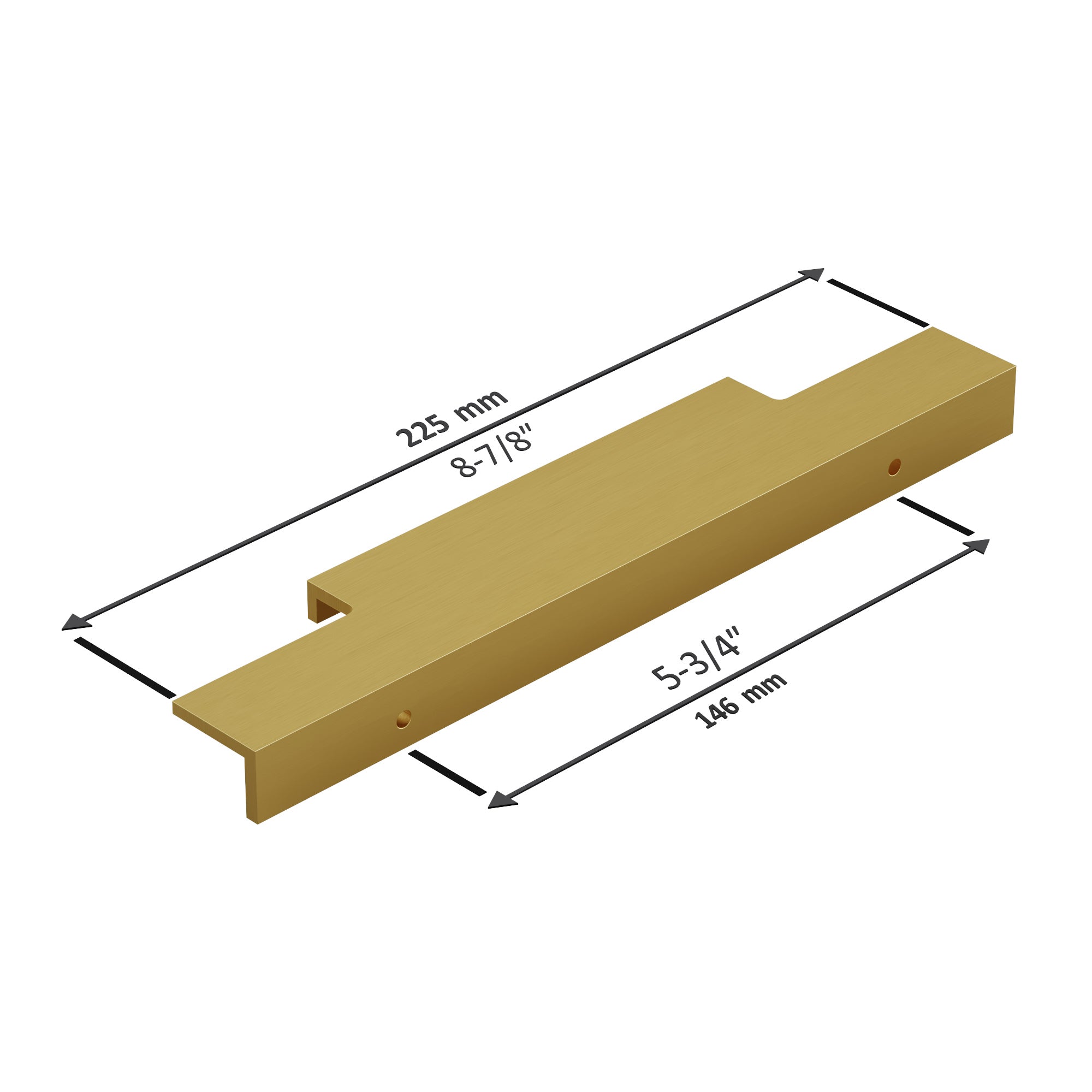 Aluminum Cabinet Pulls 3063 009