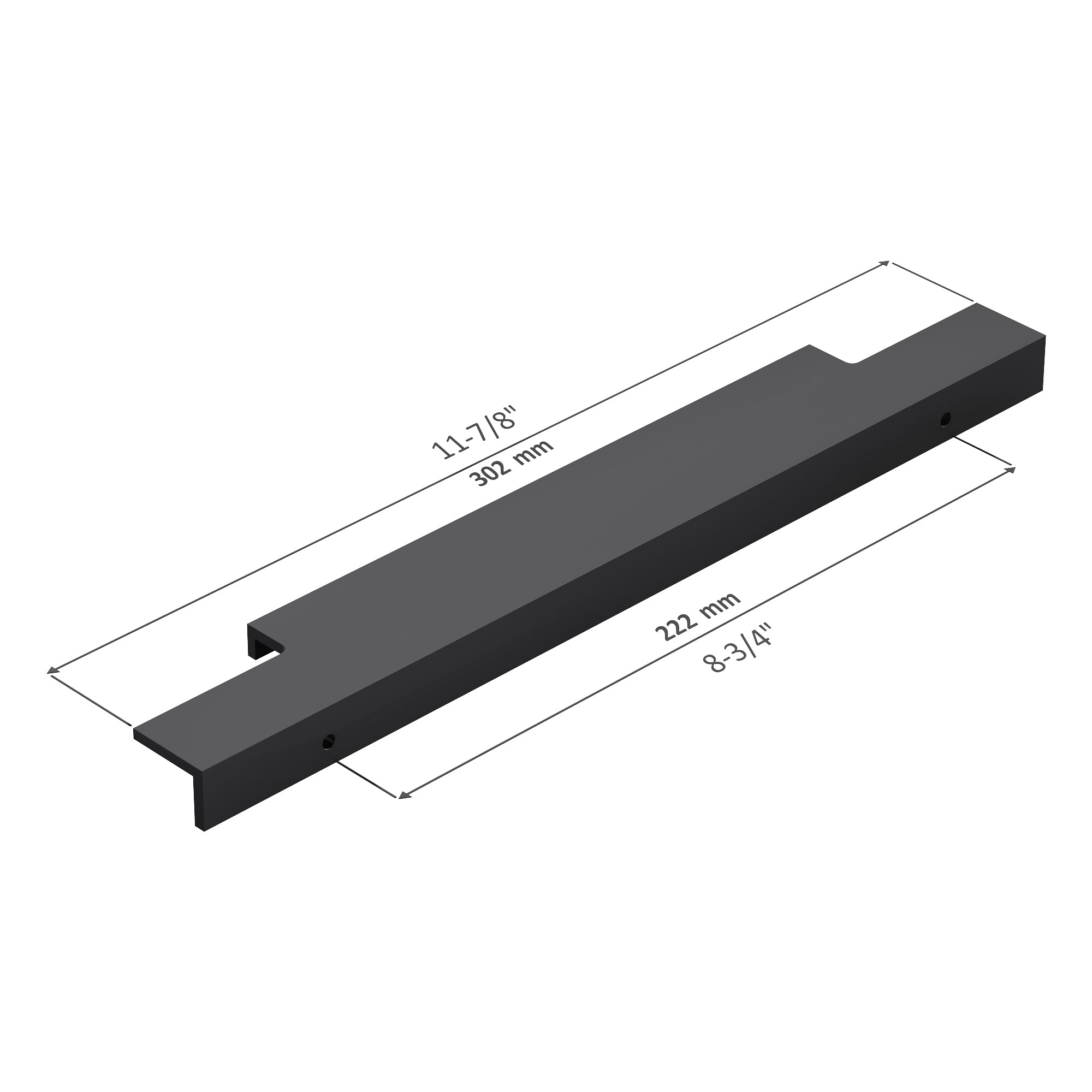 Aluminum Cabinet Pulls 3063 012