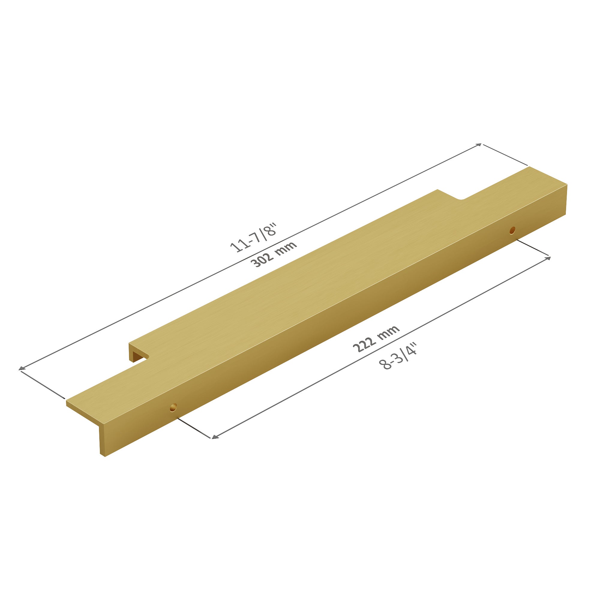 Aluminum Cabinet Pulls 3063 012