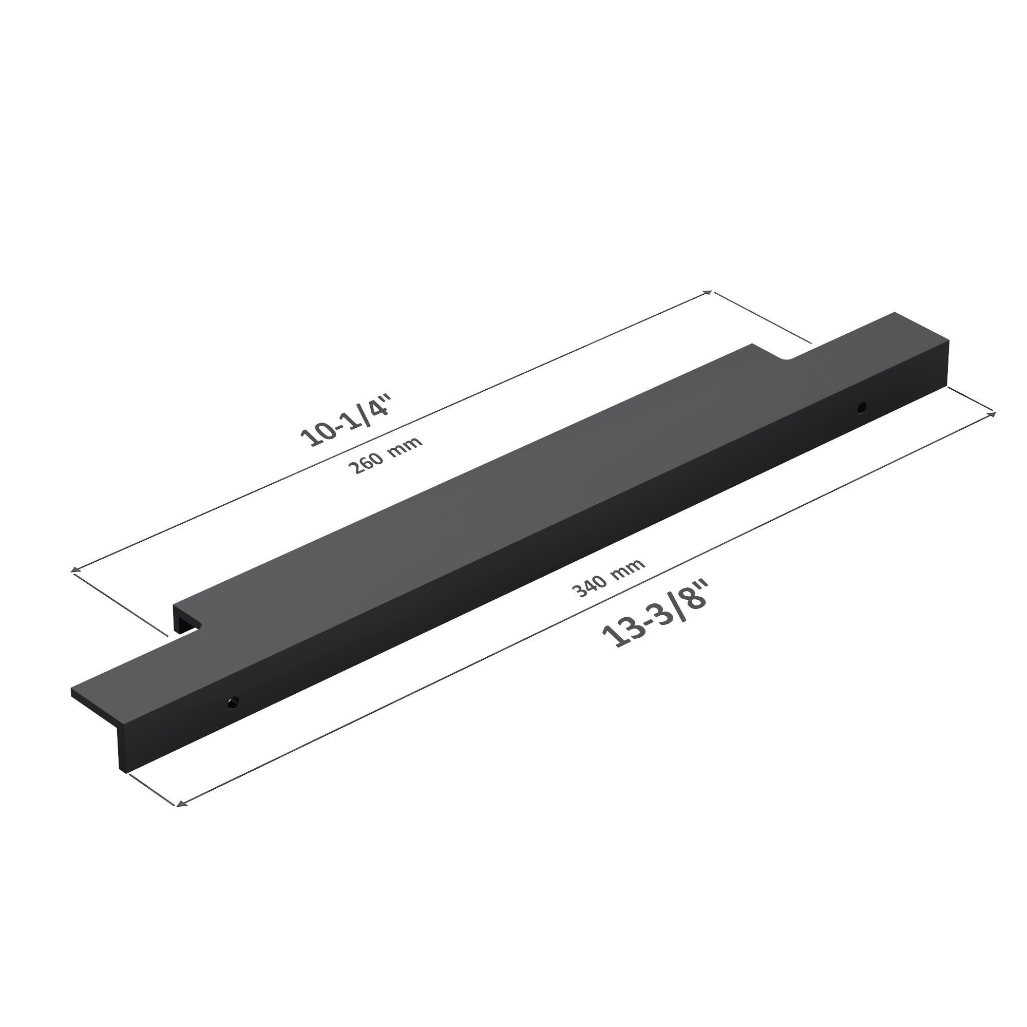 Aluminum Cabinet Pulls 3063 013