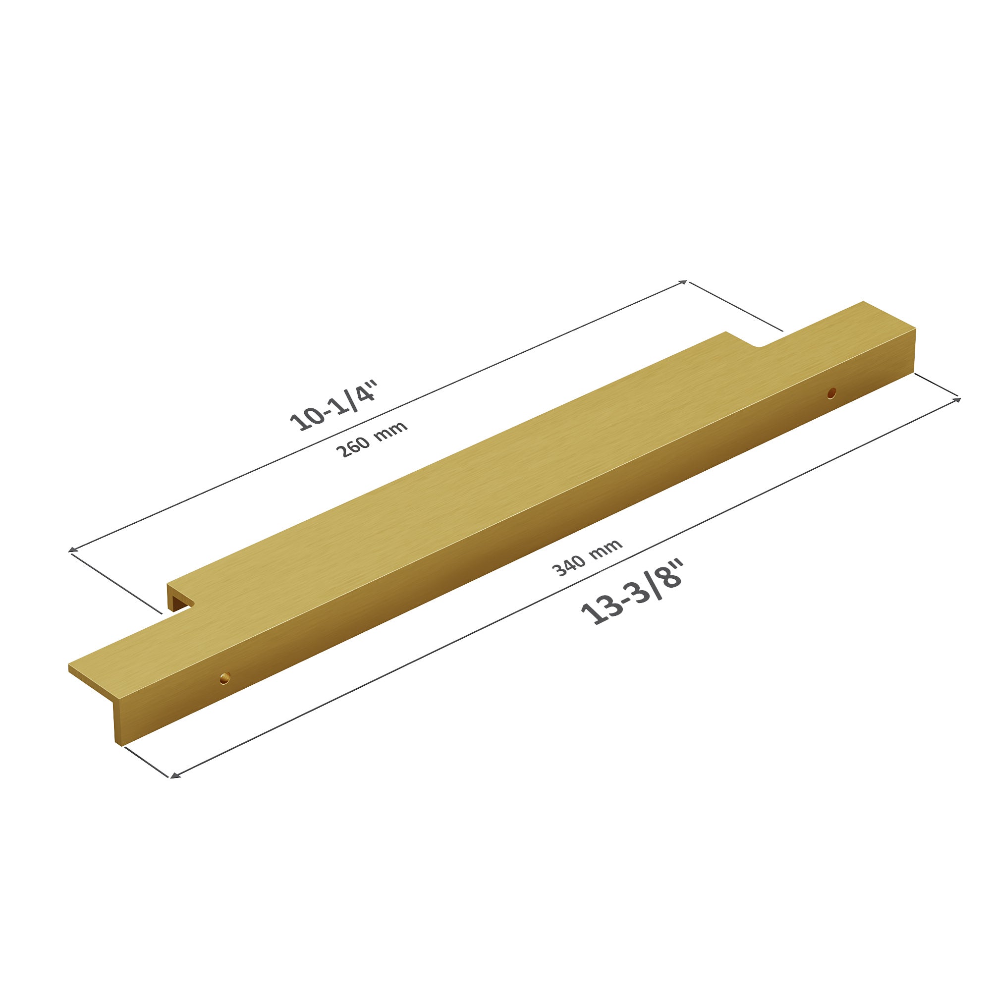 Aluminum Cabinet Pulls 3063 013
