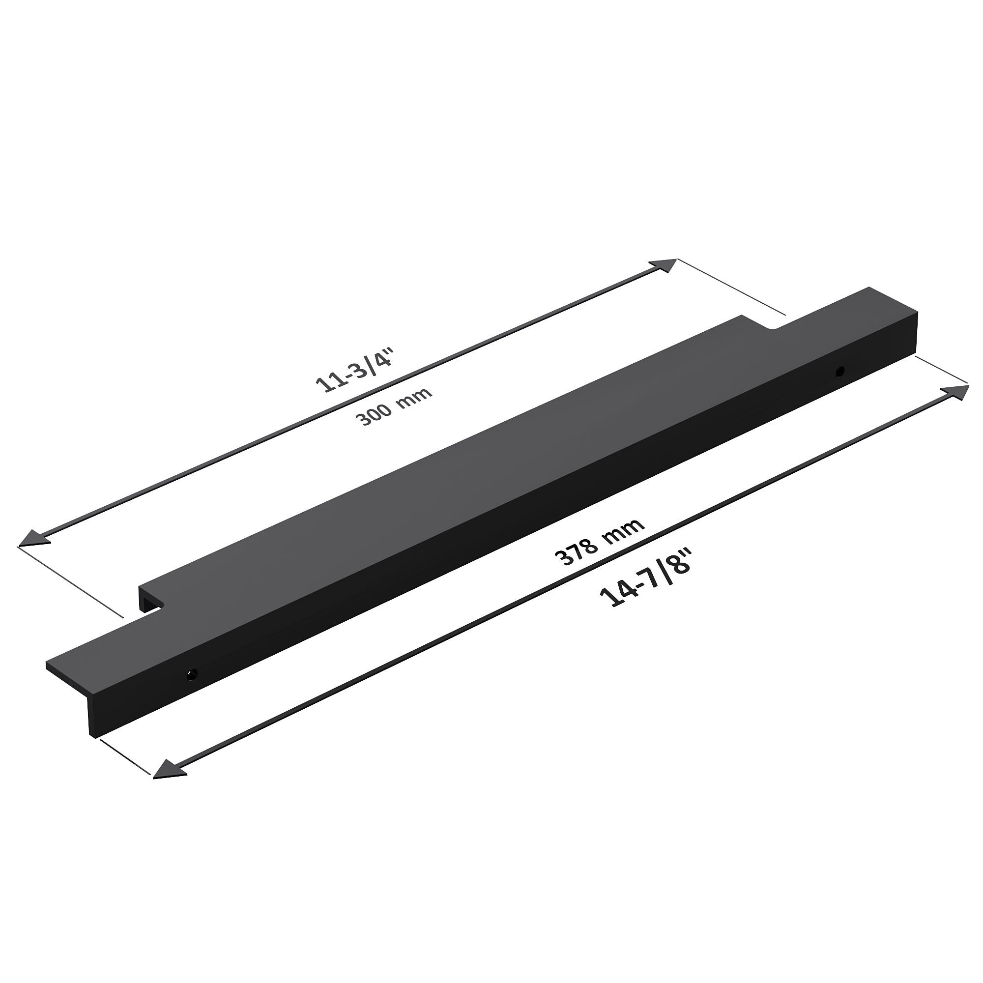 Aluminum Cabinet Pulls 3063 015