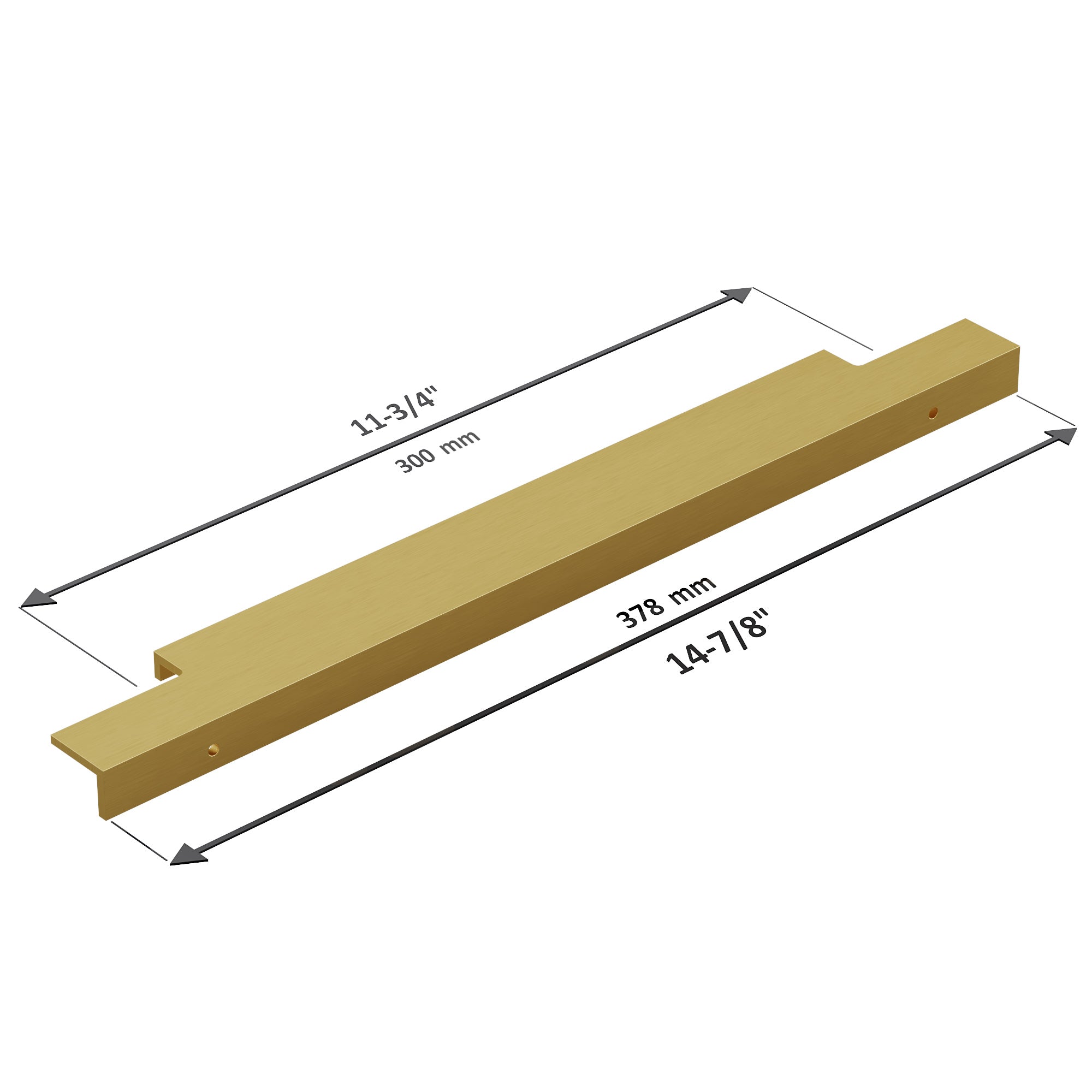 Aluminum Cabinet Pulls 3063 015