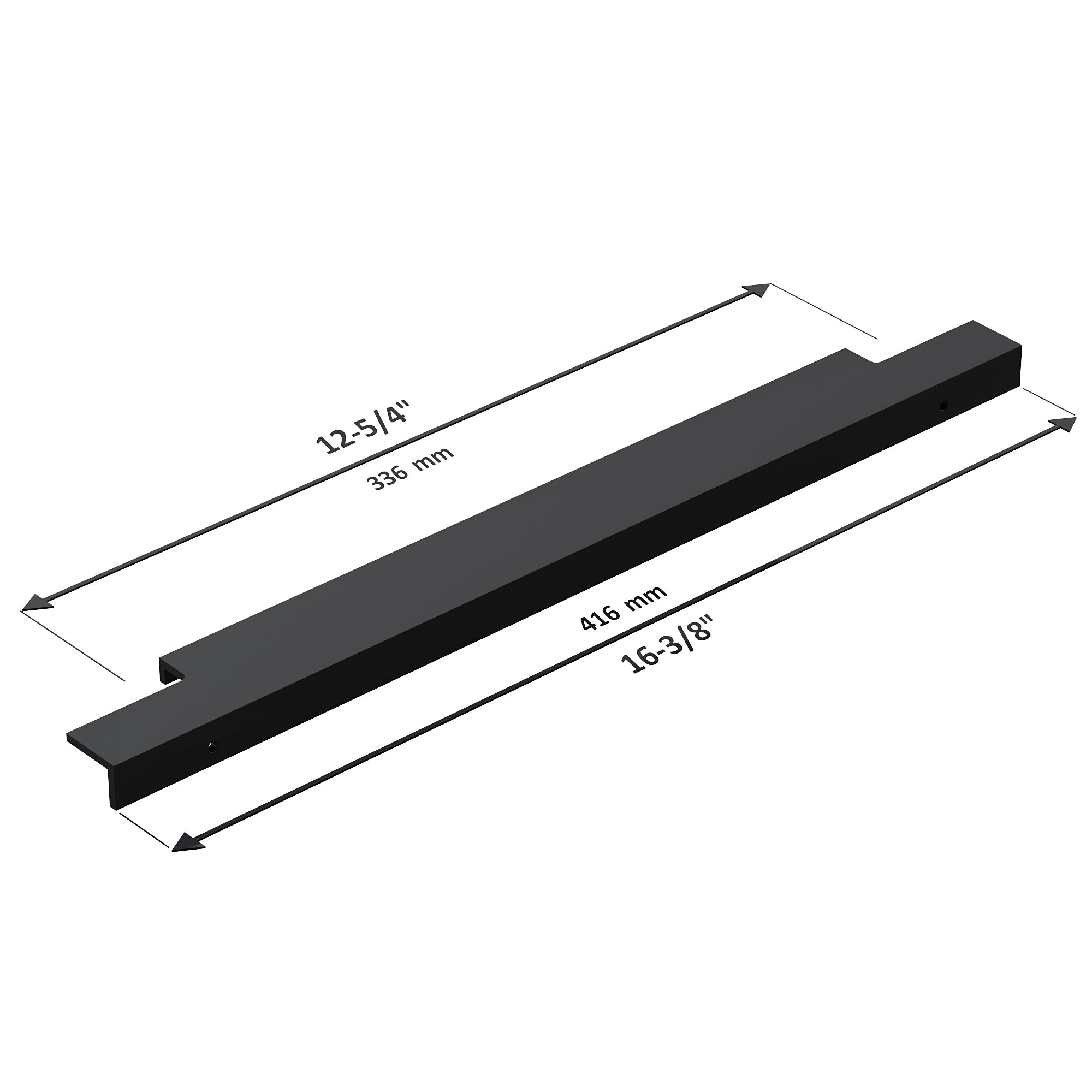 Aluminum Cabinet Pulls 3063 016