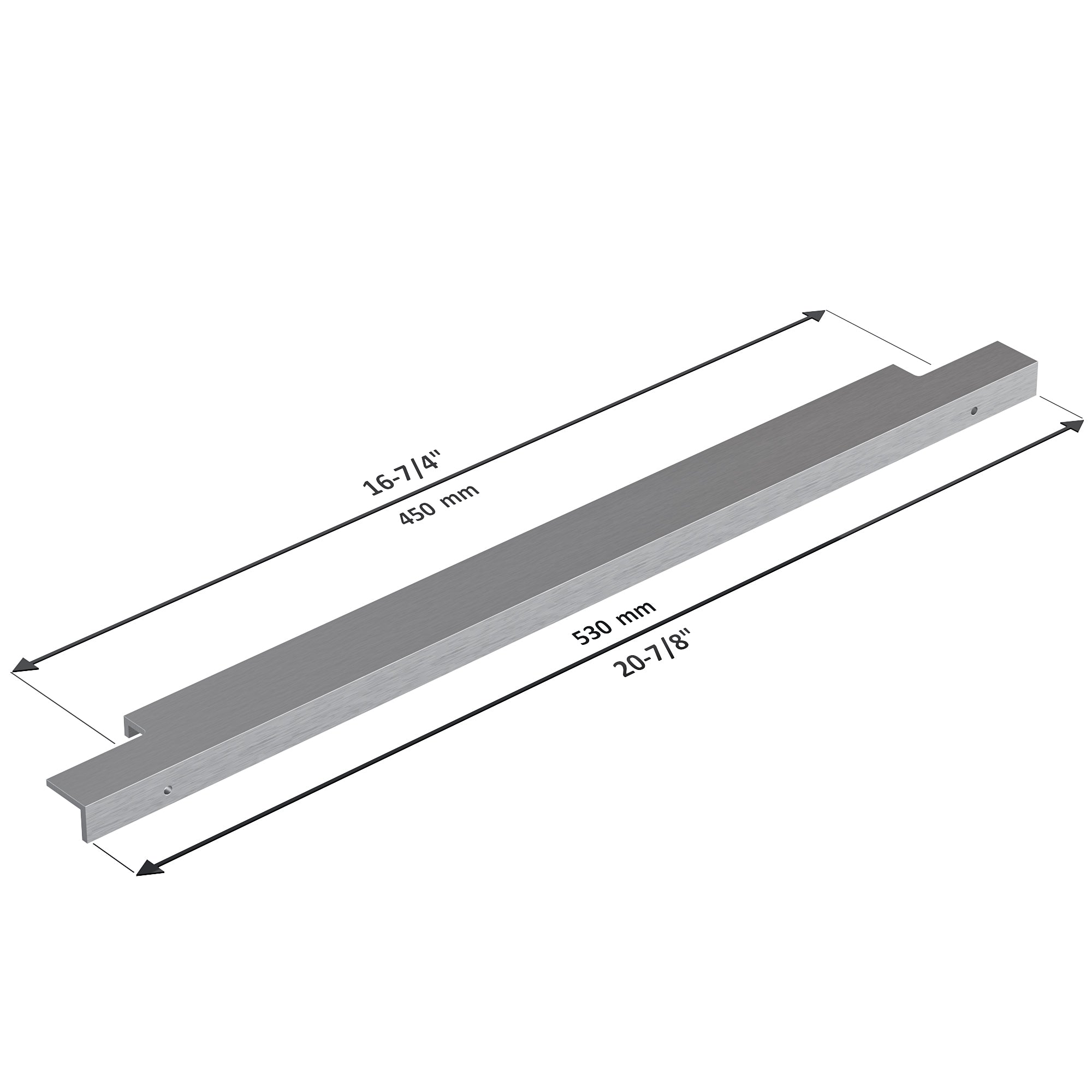 Aluminum Cabinet Pulls 3063 021