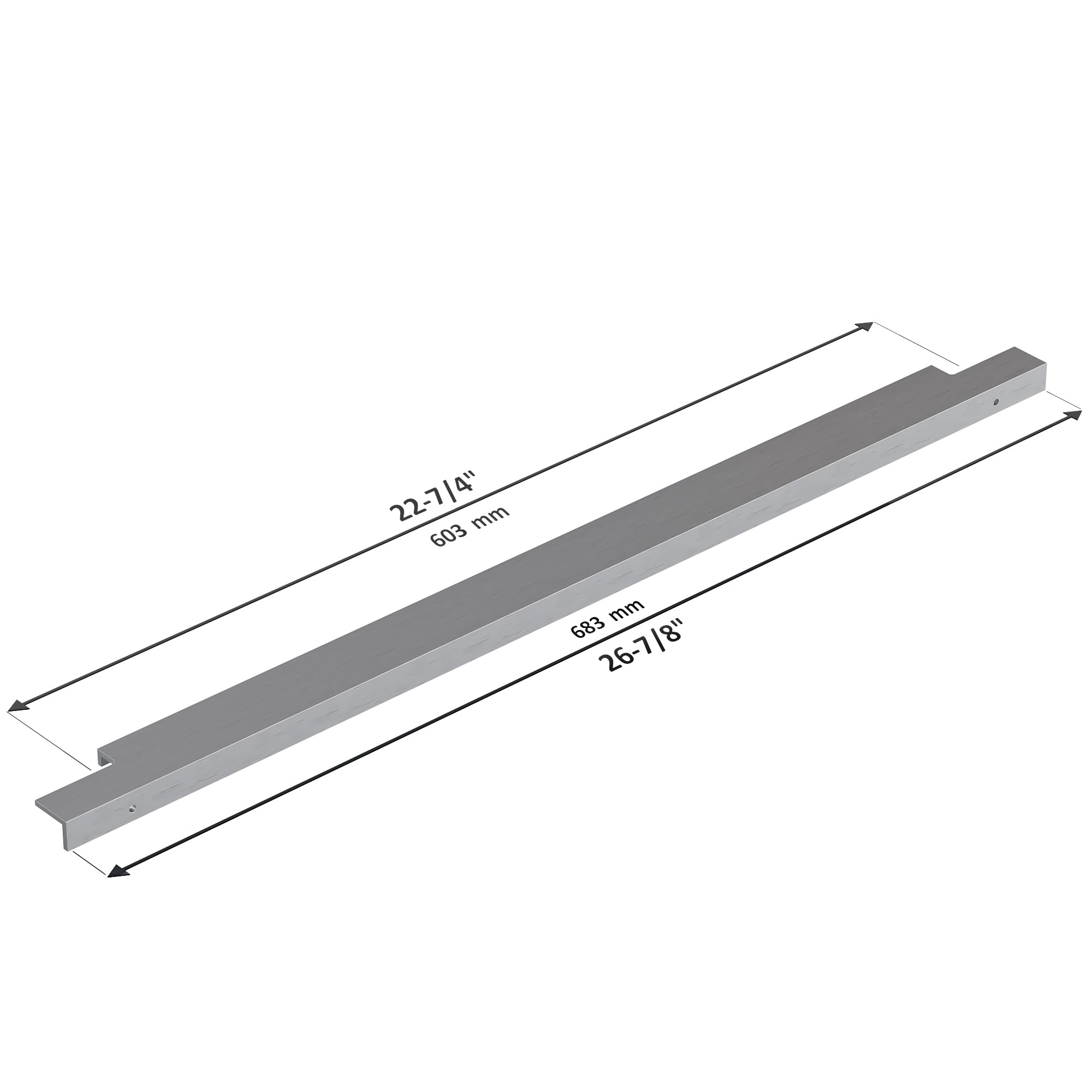 Aluminum Cabinet Pulls 3063 027