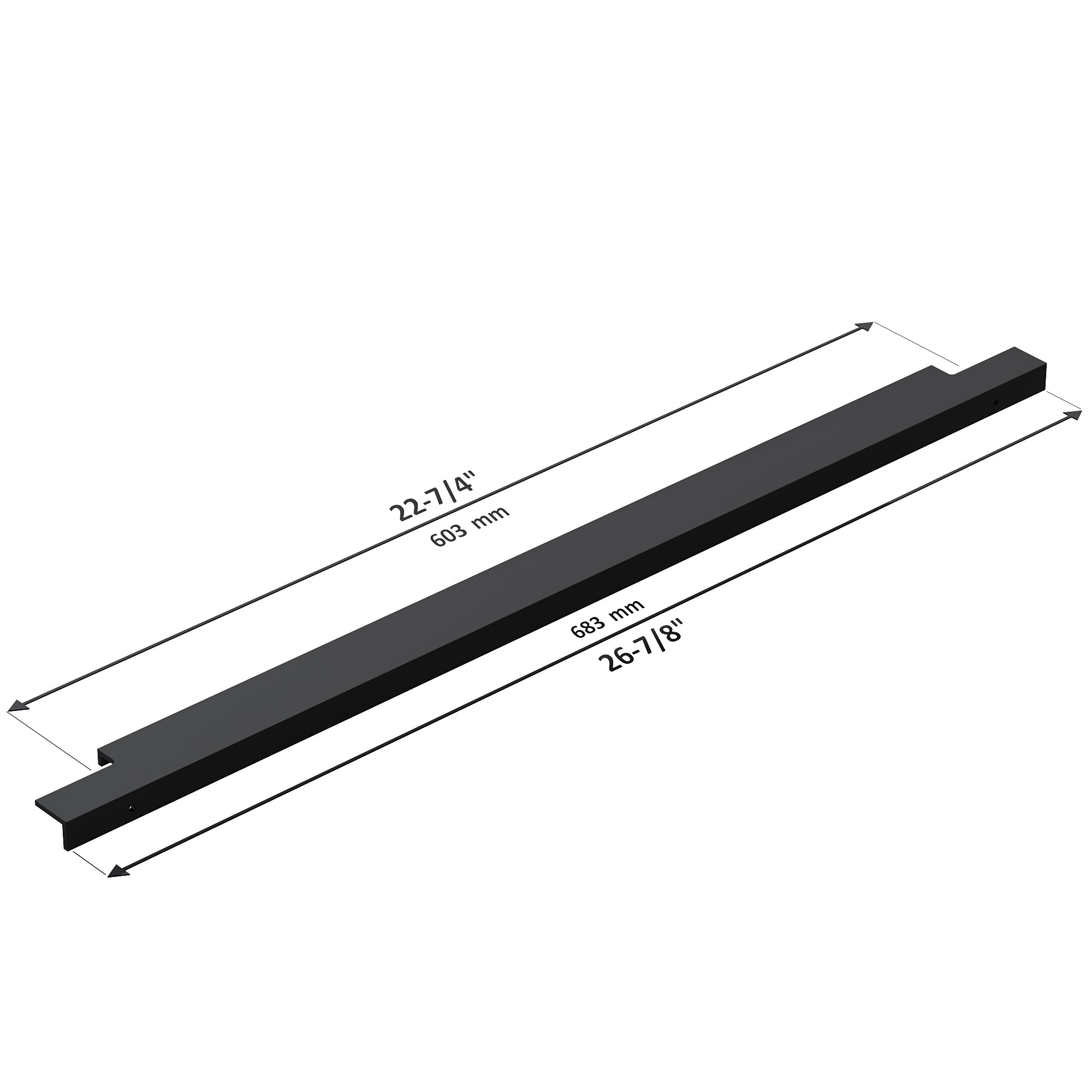 Aluminum Cabinet Pulls 3063 027