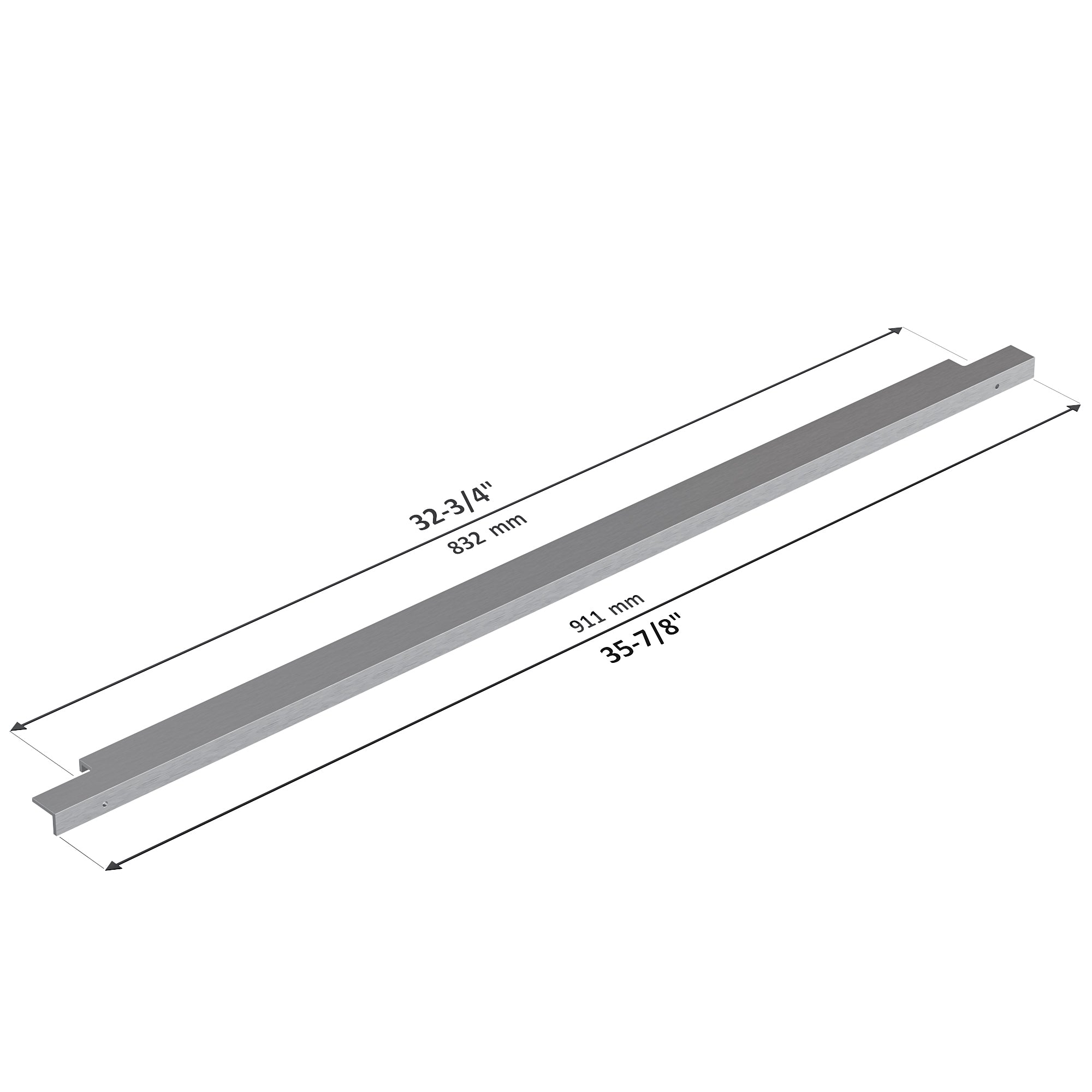 Aluminum Cabinet Pulls 3063 036
