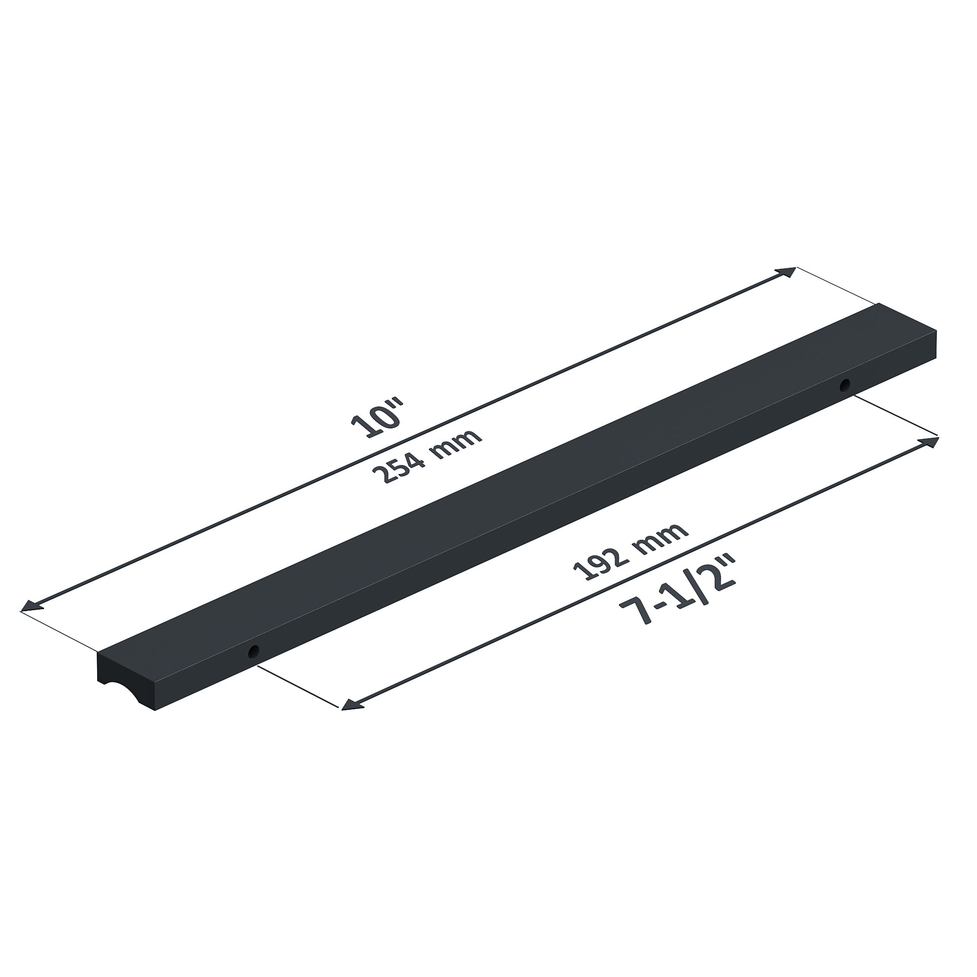 Aluminum Cabinet Pulls 3064 192