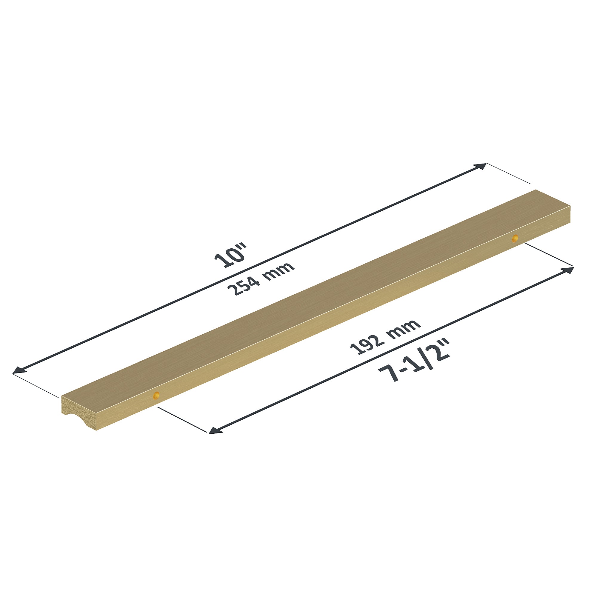 Aluminum Cabinet Pulls 3064 192
