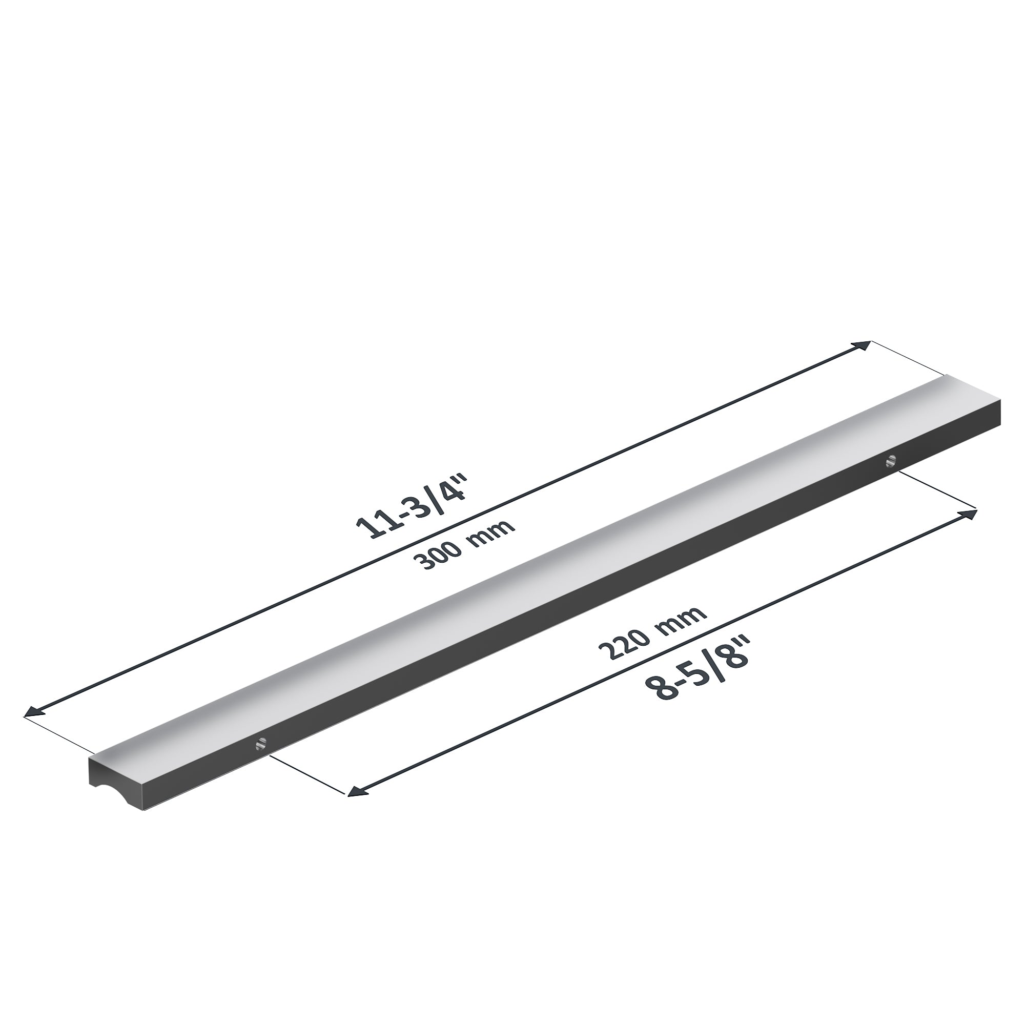 Aluminum Cabinet Pulls 3064 300