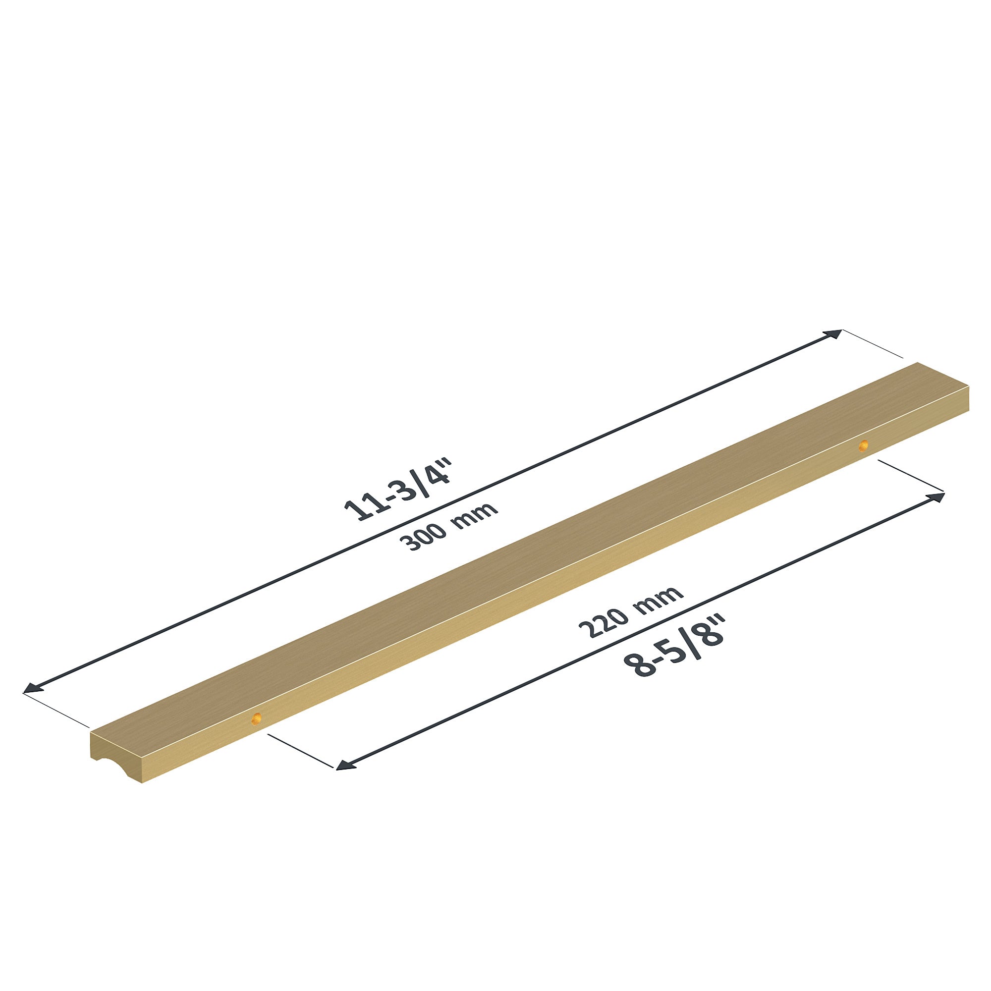 Aluminum Cabinet Pulls 3064 300