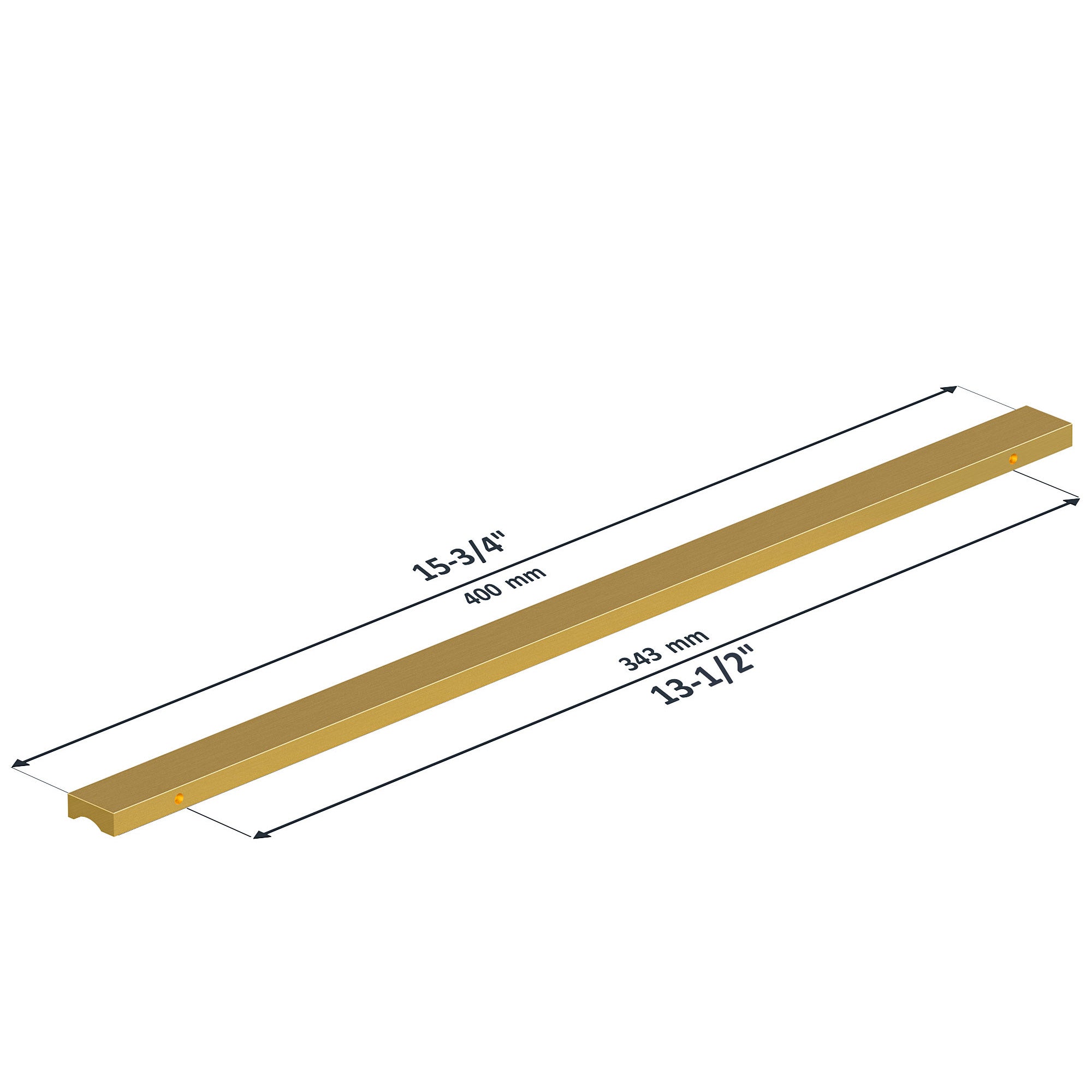 Aluminum Cabinet Pulls 3064 400