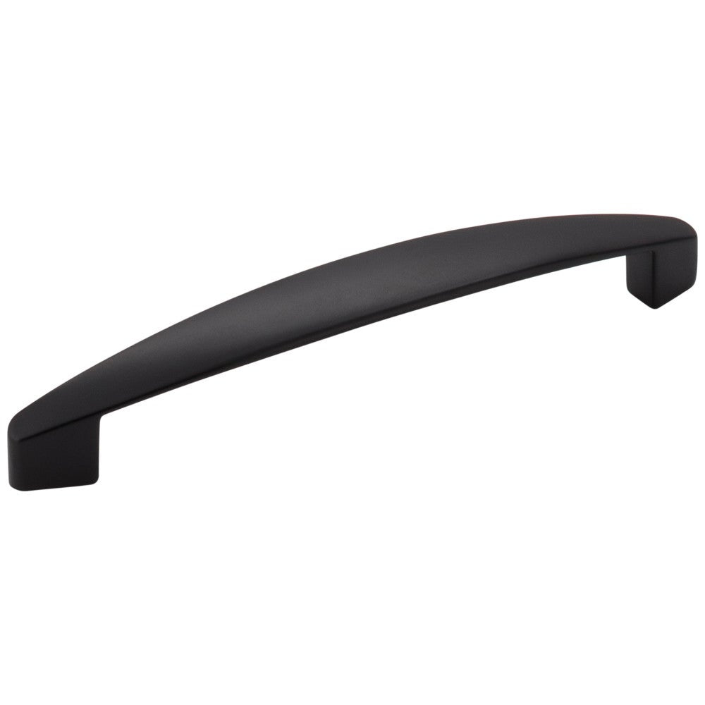 Hardware Resources 128 mm Center-to-Center Satin Nickel Asymmetrical Belfast Cabinet Pull