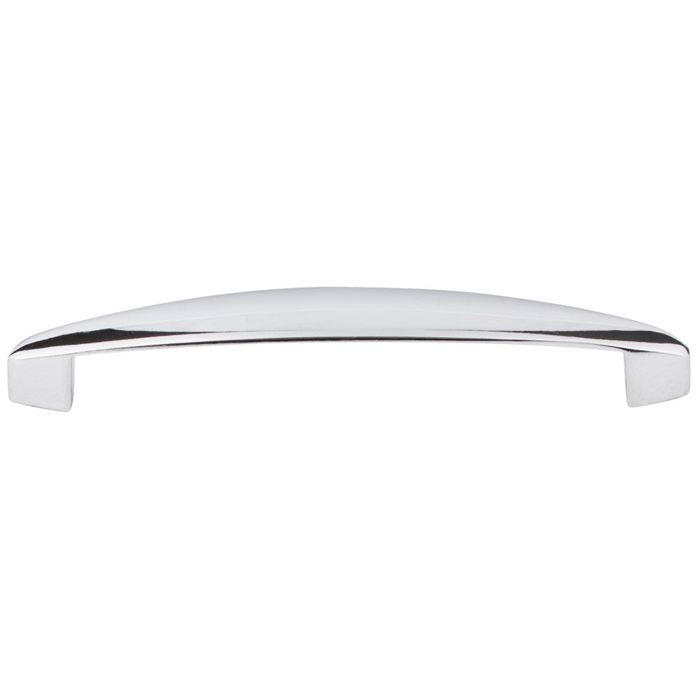 Hardware Resources 128 mm Center-to-Center Satin Nickel Asymmetrical Belfast Cabinet Pull
