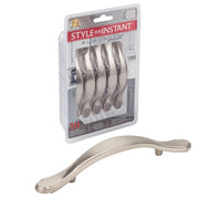 Hardware Resources 3" Center-to-Center Satin Nickel Gatsby Cabinet Pull