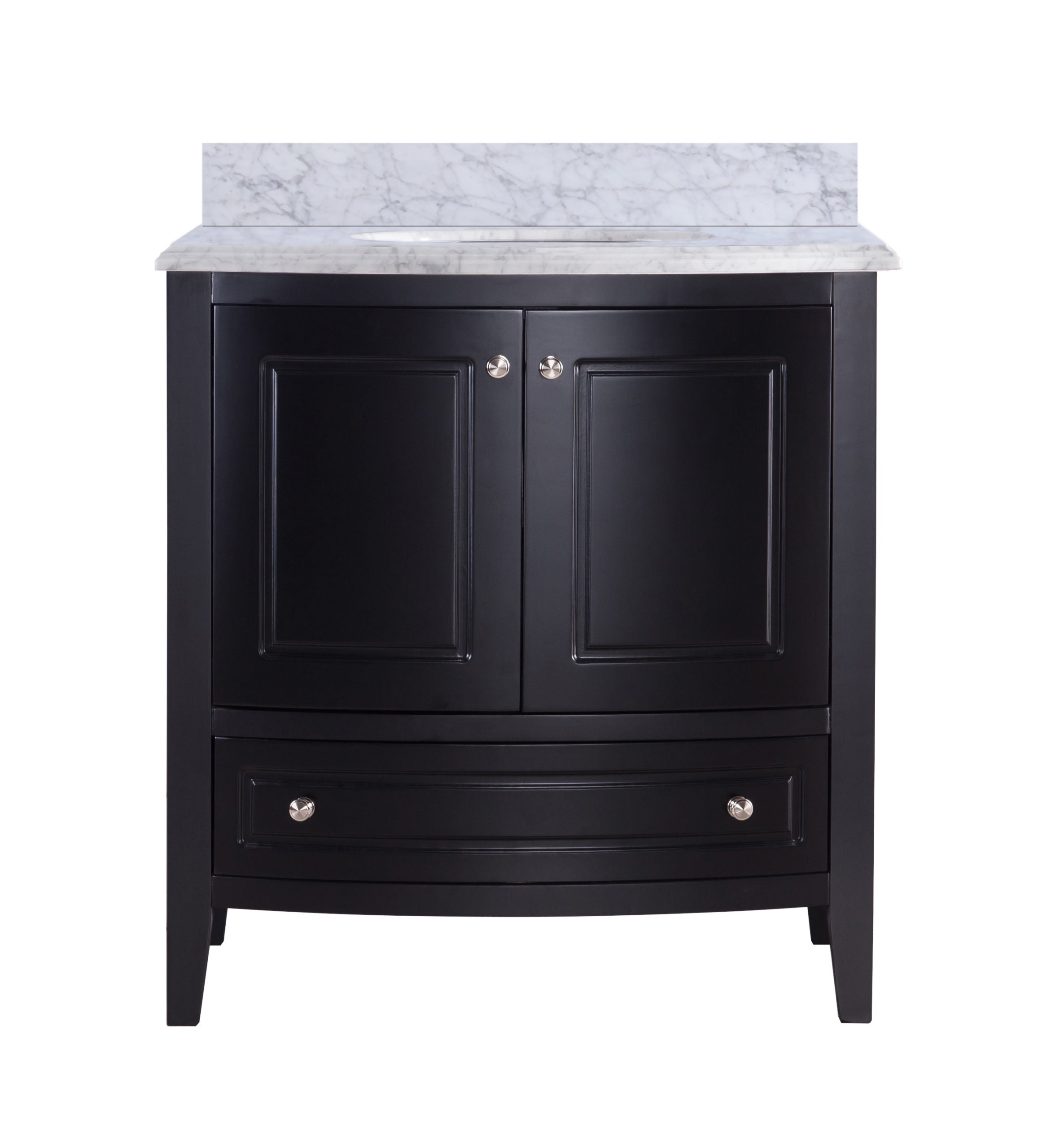 Estella 32" Bathroom Vanity with Jerusalem Gold Marble Countertop