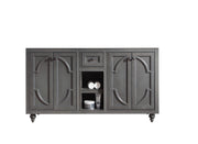 Odyssey 60" Double Sink Bathroom Vanity Cabinet