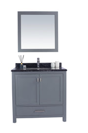 Wilson 36" Grey Bathroom Vanity with Countertop
