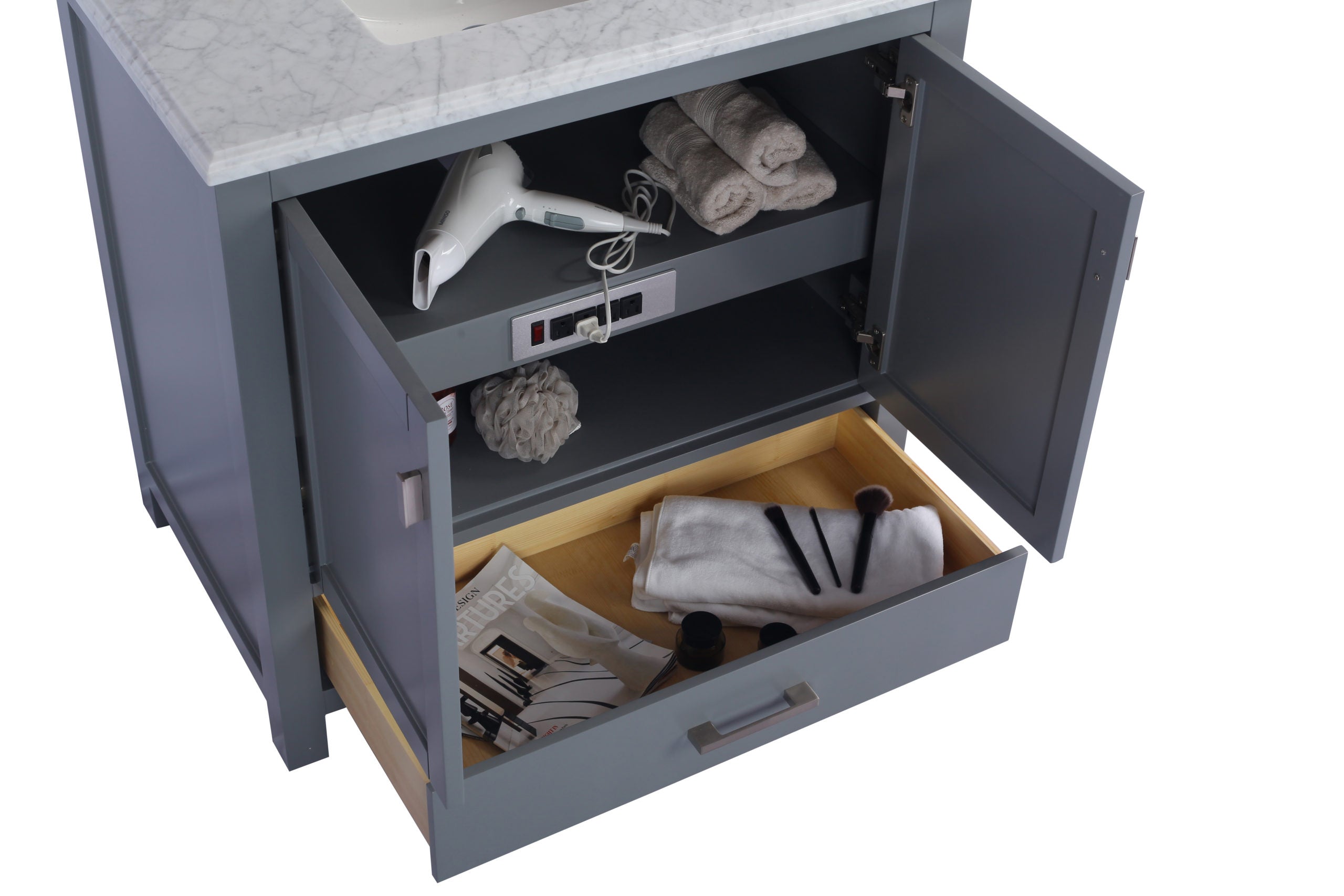 Wilson 36" Bathroom Vanity Cabinet