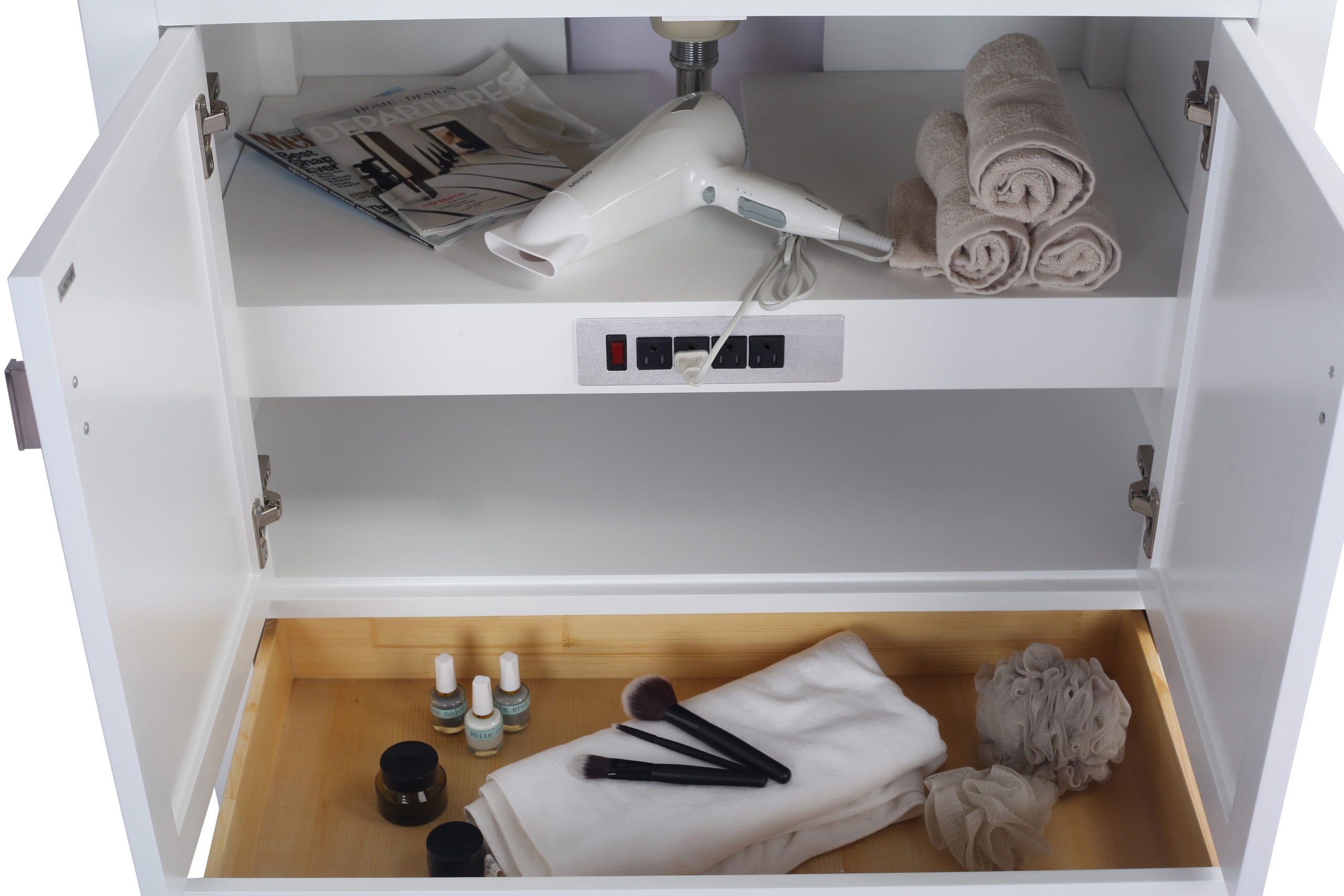 Wilson 36" White Bathroom Vanity with Countertop