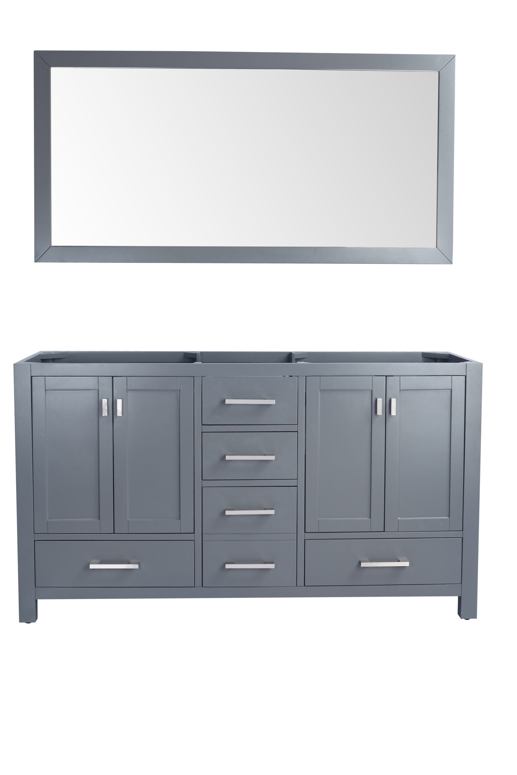 Wilson 60" Double Sink Bathroom Vanity Cabinet