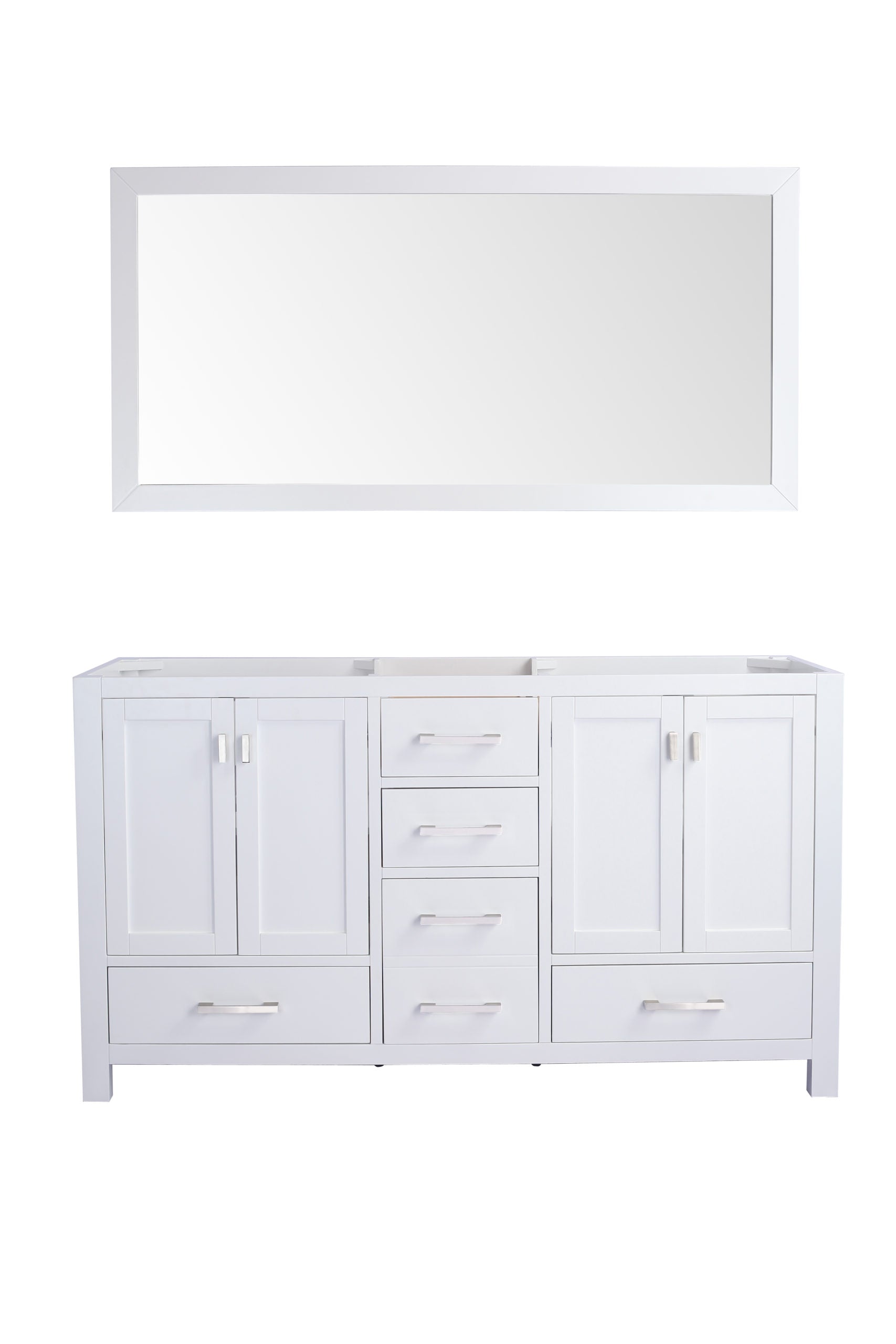 Wilson 60" Double Sink Bathroom Vanity Cabinet
