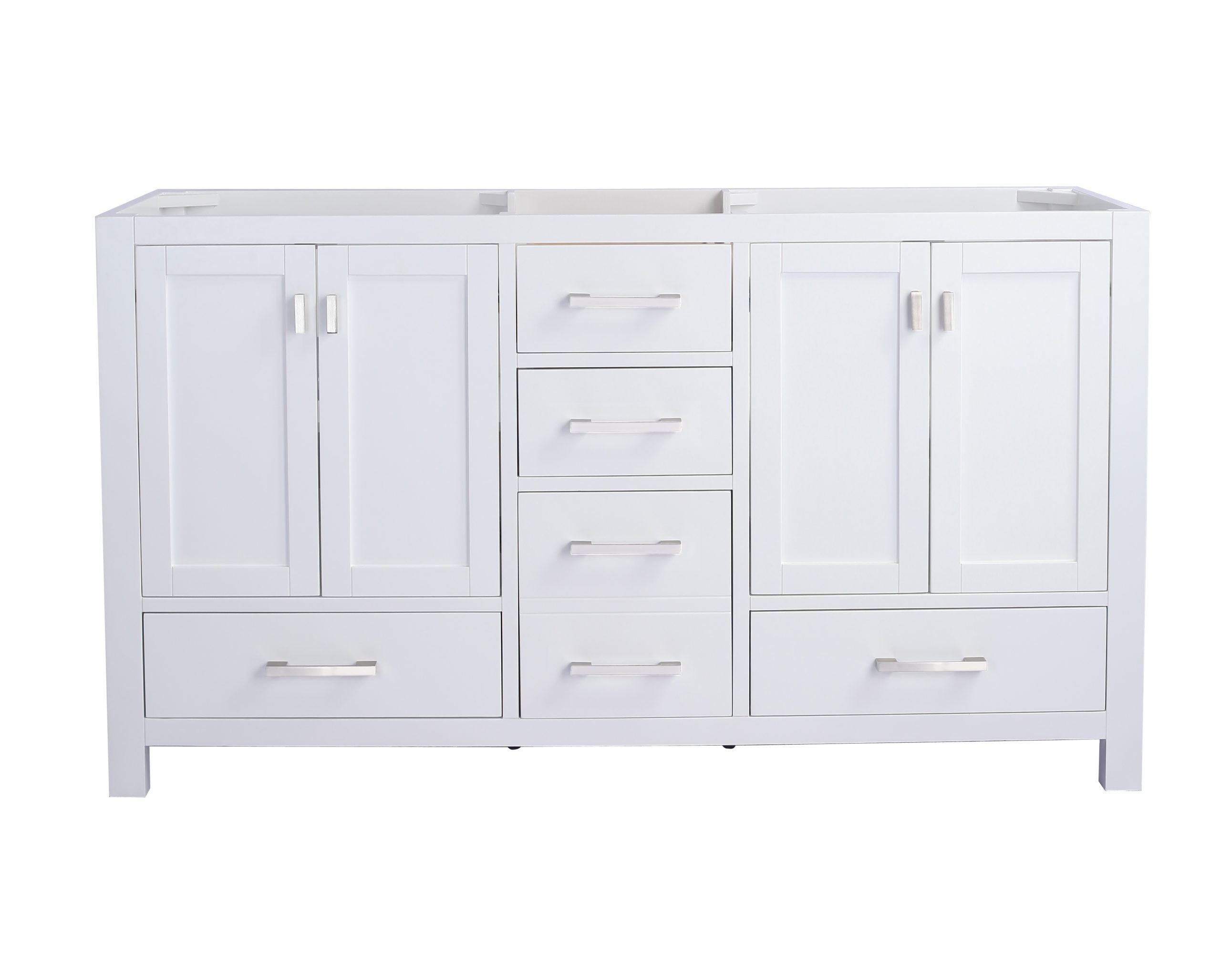 Wilson 60" Double Sink Bathroom Vanity Cabinet