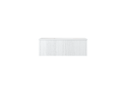 Legno 42" Bathroom Vanity with Matte White VIVA Stone Solid Surface Countertop