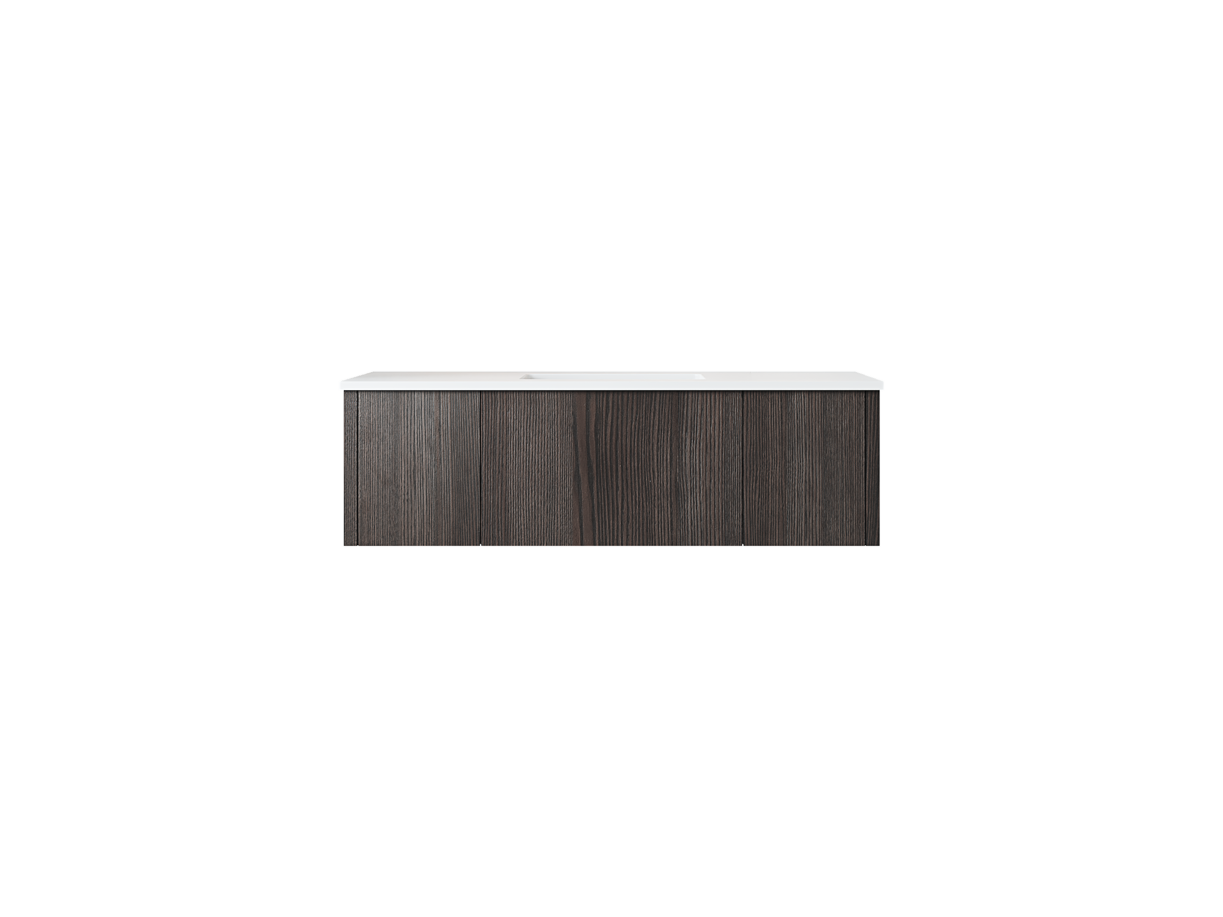 Legno 48" Bathroom Vanity with Matte White VIVA Stone Solid Surface Countertop