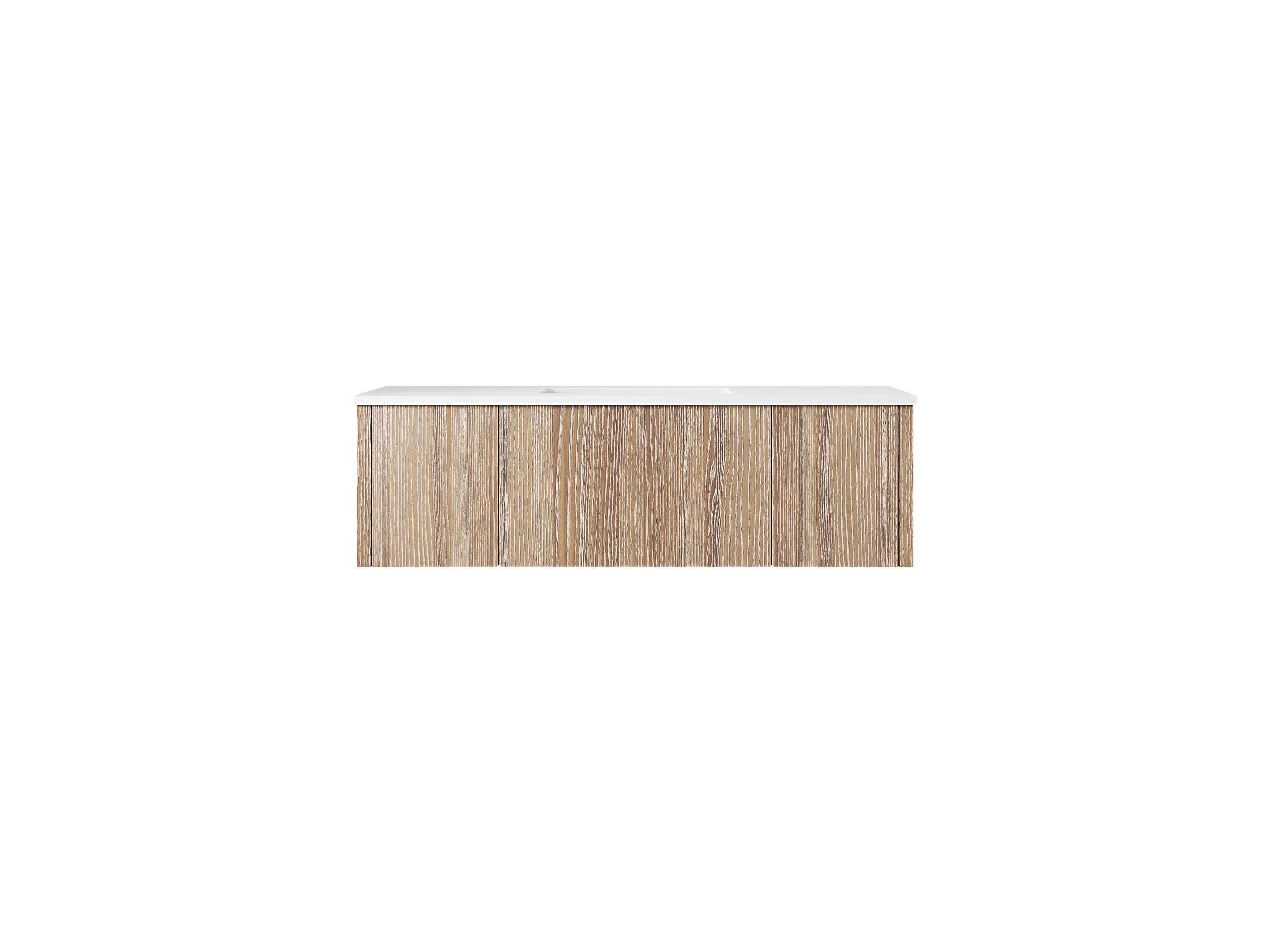 Legno 48" Bathroom Vanity with Matte White VIVA Stone Solid Surface Countertop