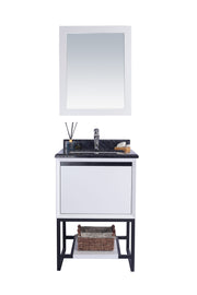 Alto 24" White Bathroom Vanity with Countertop
