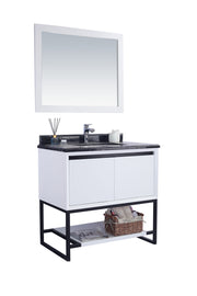 Alto 36" White Bathroom Vanity with Countertop