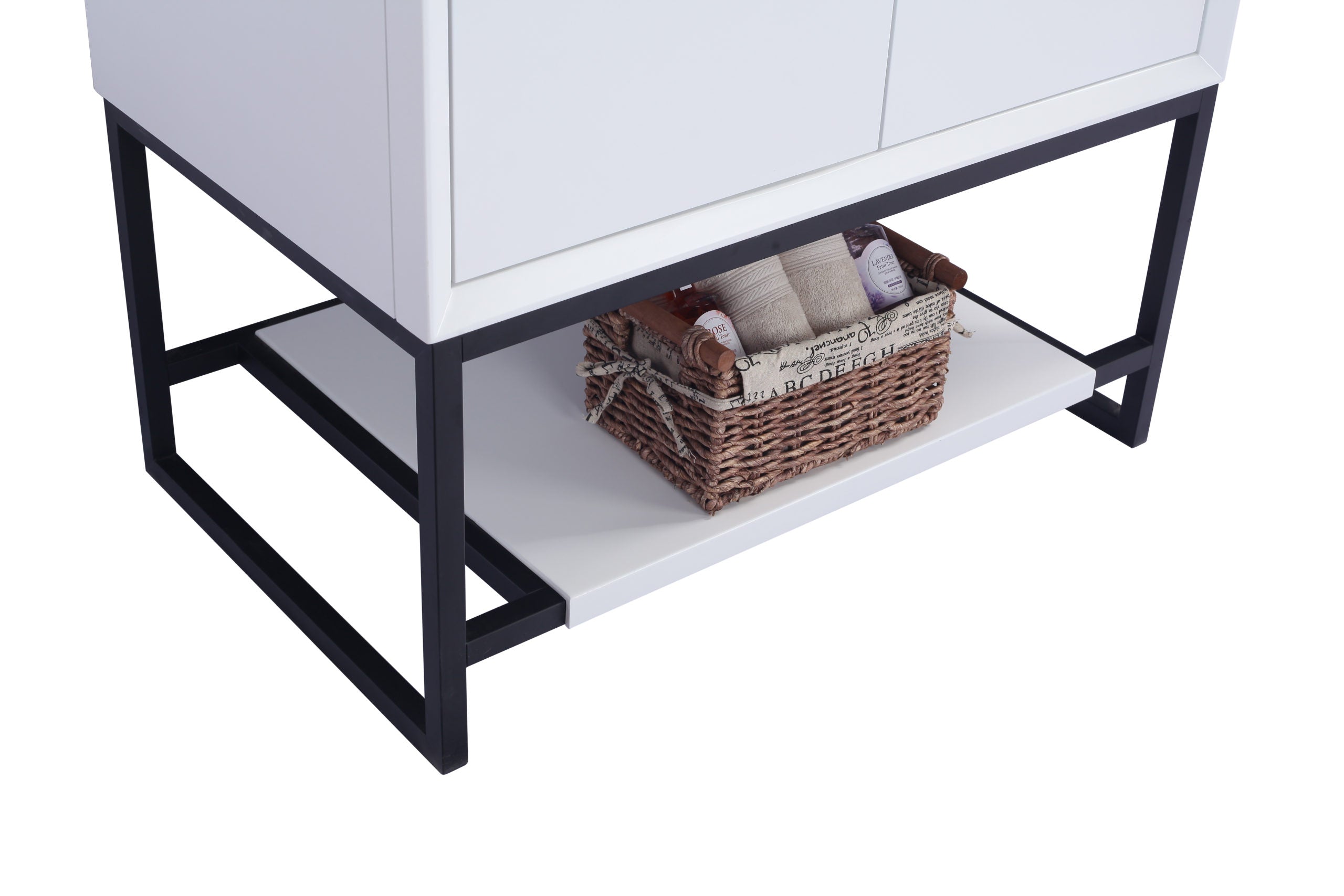 Alto 36" White Bathroom Vanity with Countertop