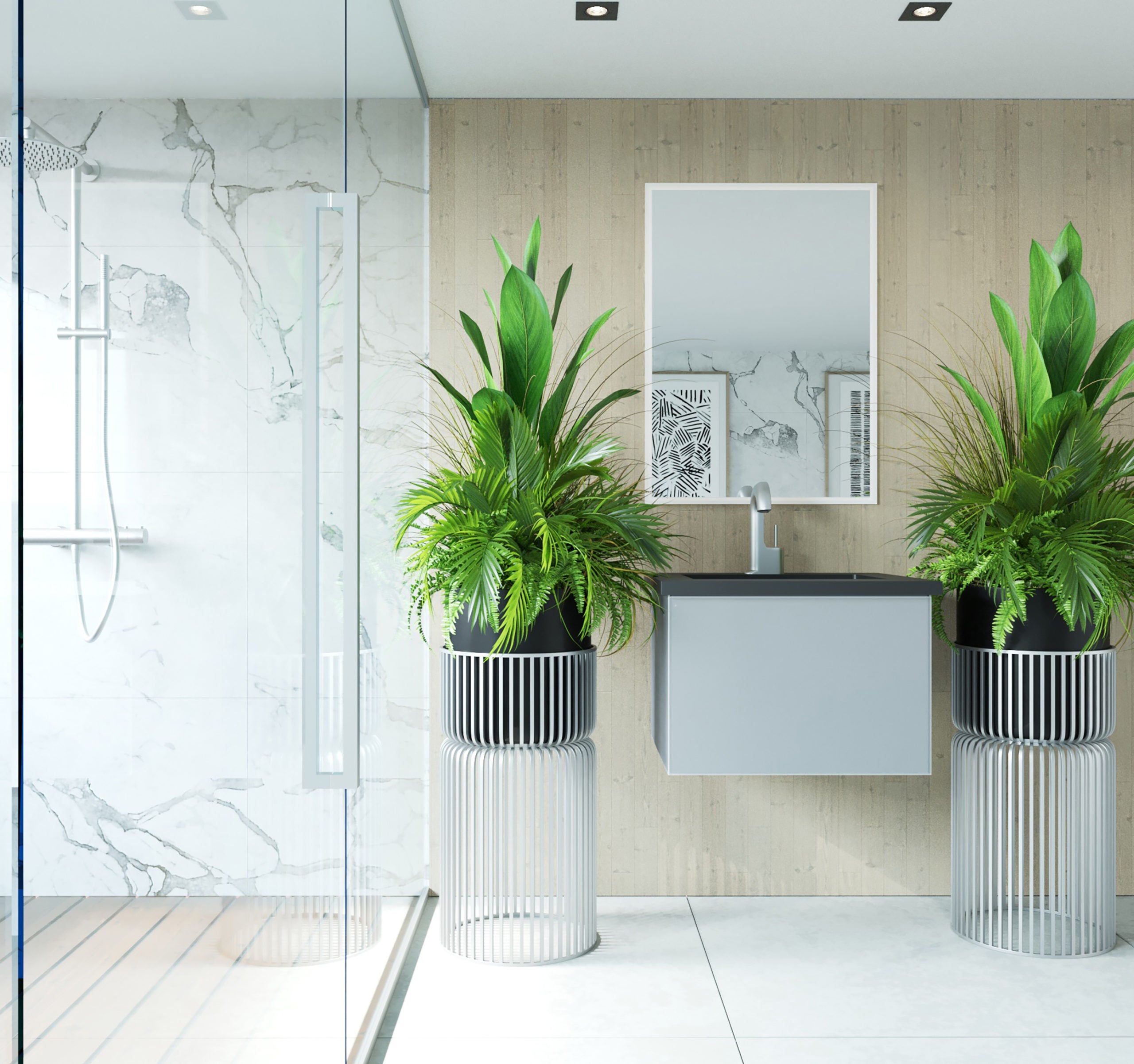 Vitri 24" Wall Hung Bathroom Vanity Cabinet