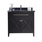 Wimbledon 36" Espresso Bathroom Vanity with Countertop