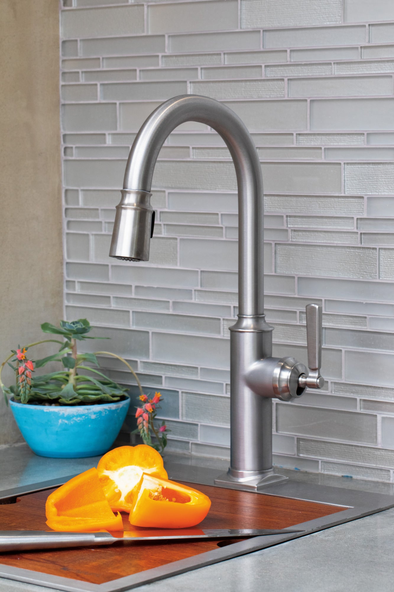 Newport Brass Adams® Pull-Down Kitchen Faucet