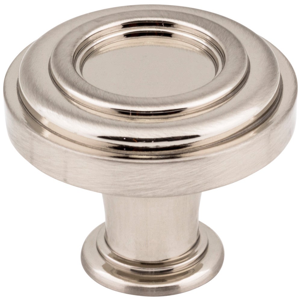 Hardware Resources 1-3/8" Diameter Satin Nickel Ring Lafayette Cabinet Knob