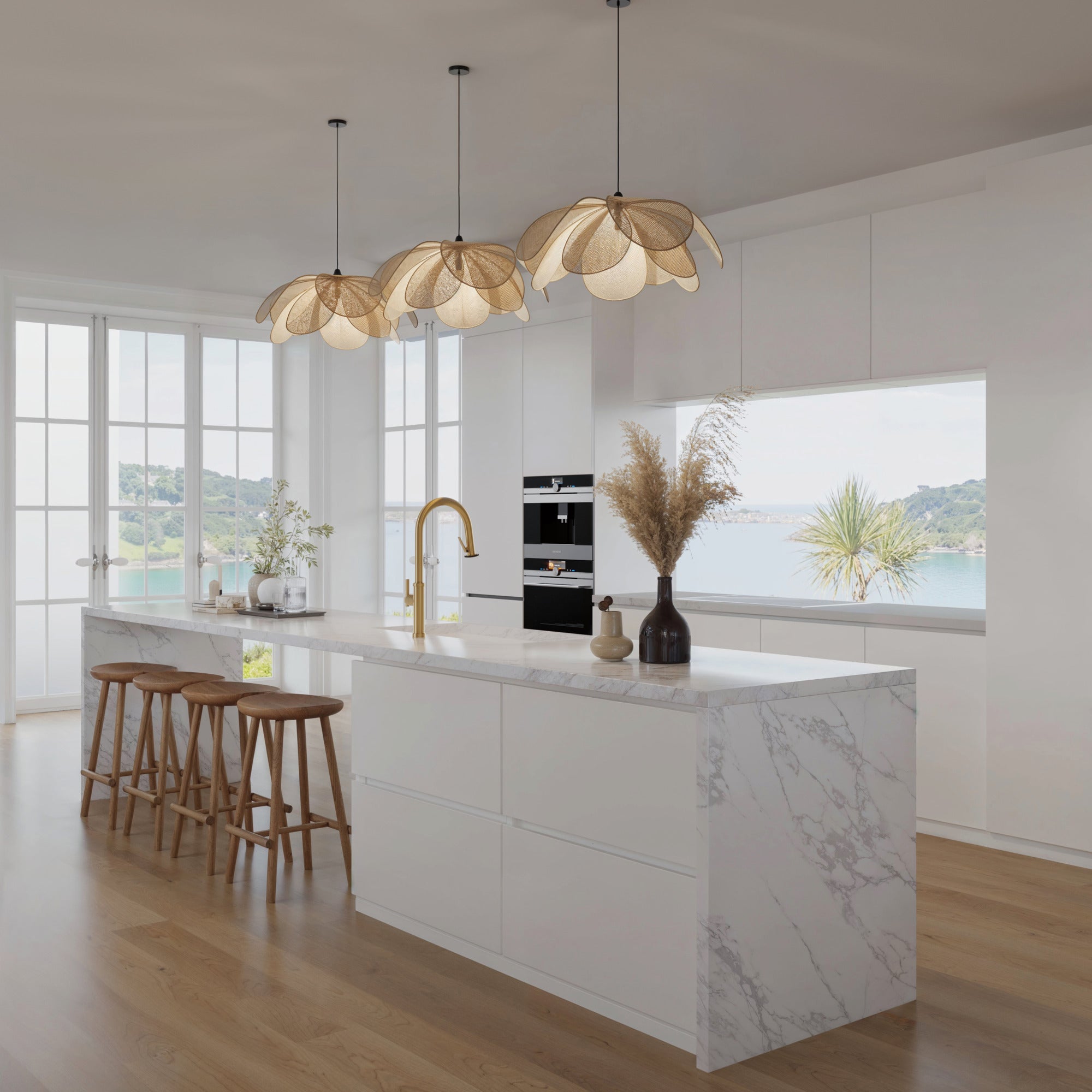 Newport Brass Seager® Pull-Down Kitchen Faucet - Trigger Spray