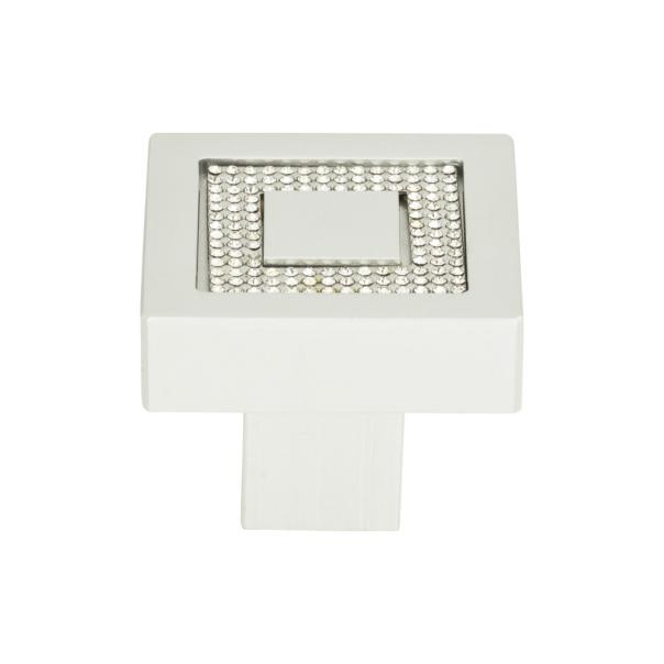 Atlas Homewares Crystal Square Inset Knob