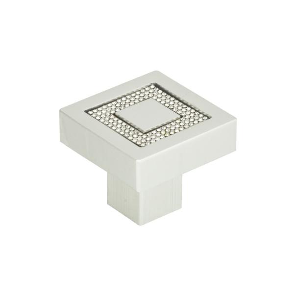 Atlas Homewares Crystal Square Inset Knob