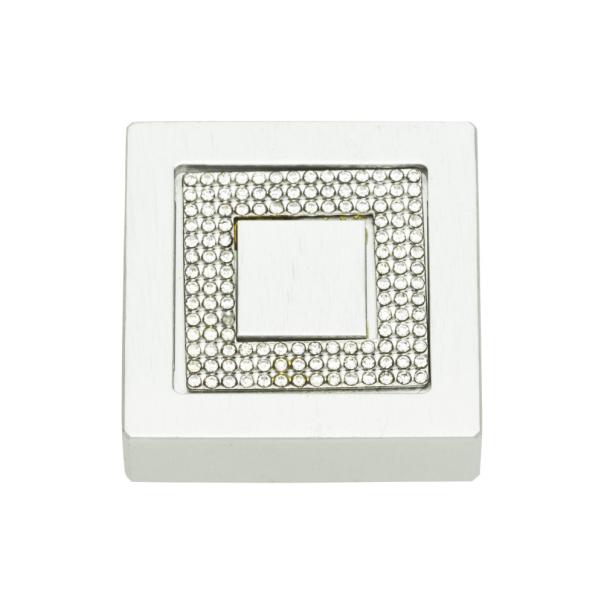 Atlas Homewares Crystal Square Inset Knob