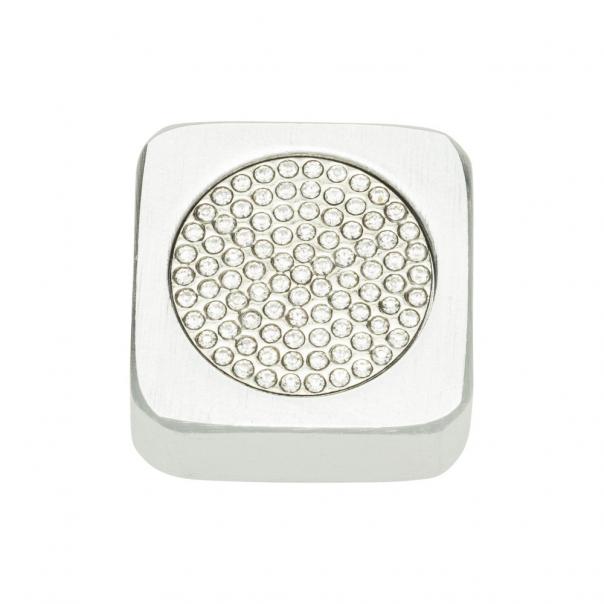 Atlas Homewares Crystal Square Inset Knob