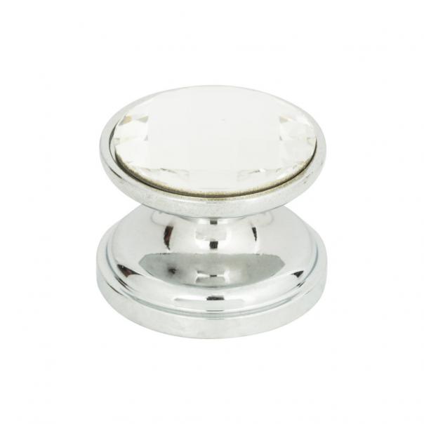 Atlas Homewares Crystal Large Round Knob