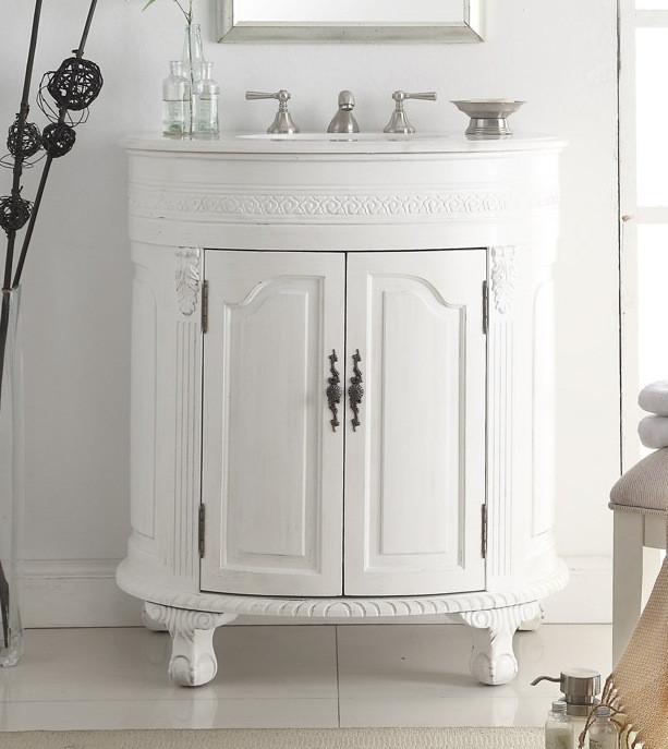 Chans Furniture CF-2869W-AW 32" Attractive Classic Versailles Bathroom Sink Vanity