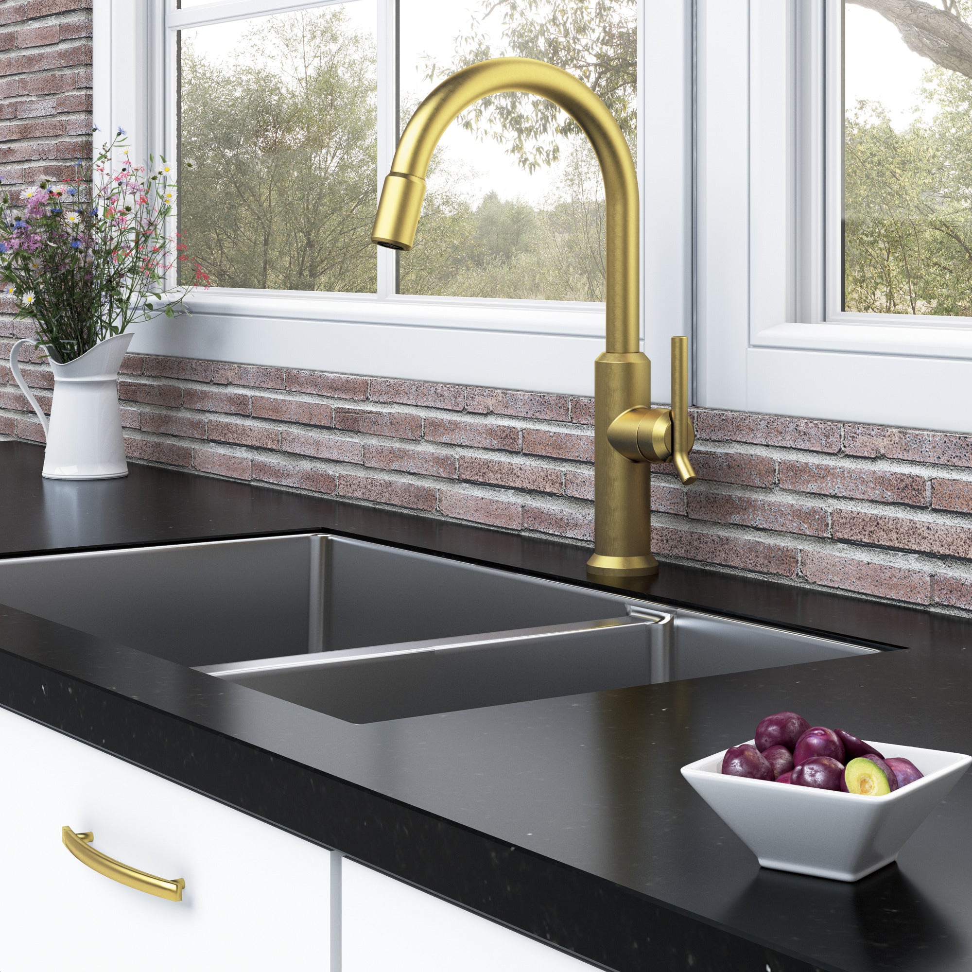 Newport Brass Jeter® Pull-Down Kitchen Faucet