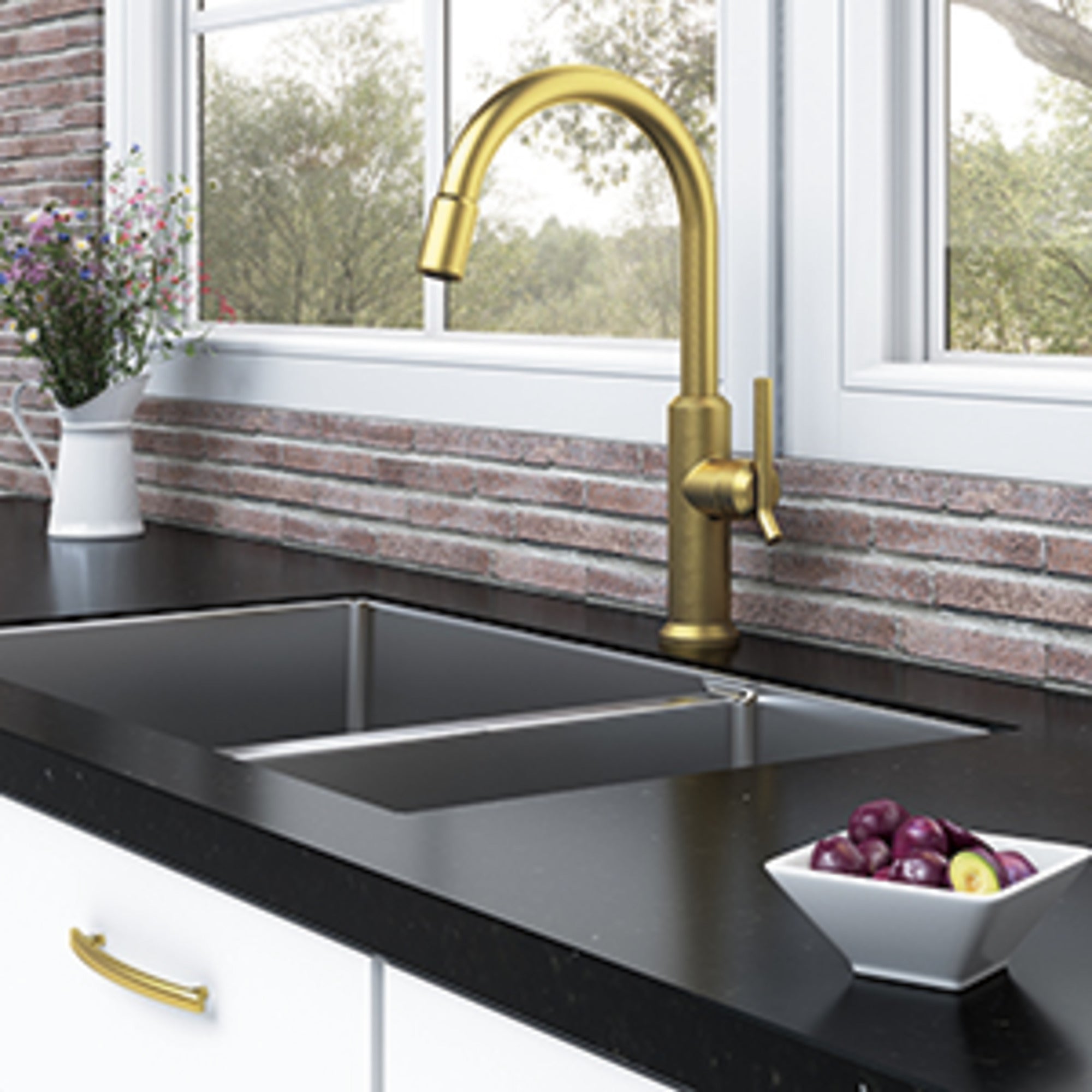 Newport Brass Jeter® Pull-Down Kitchen Faucet