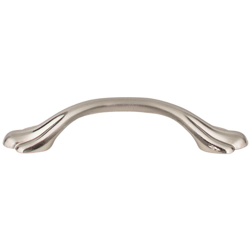 Hardware Resources 3" Center-to-Center Satin Nickel Gatsby Cabinet Pull